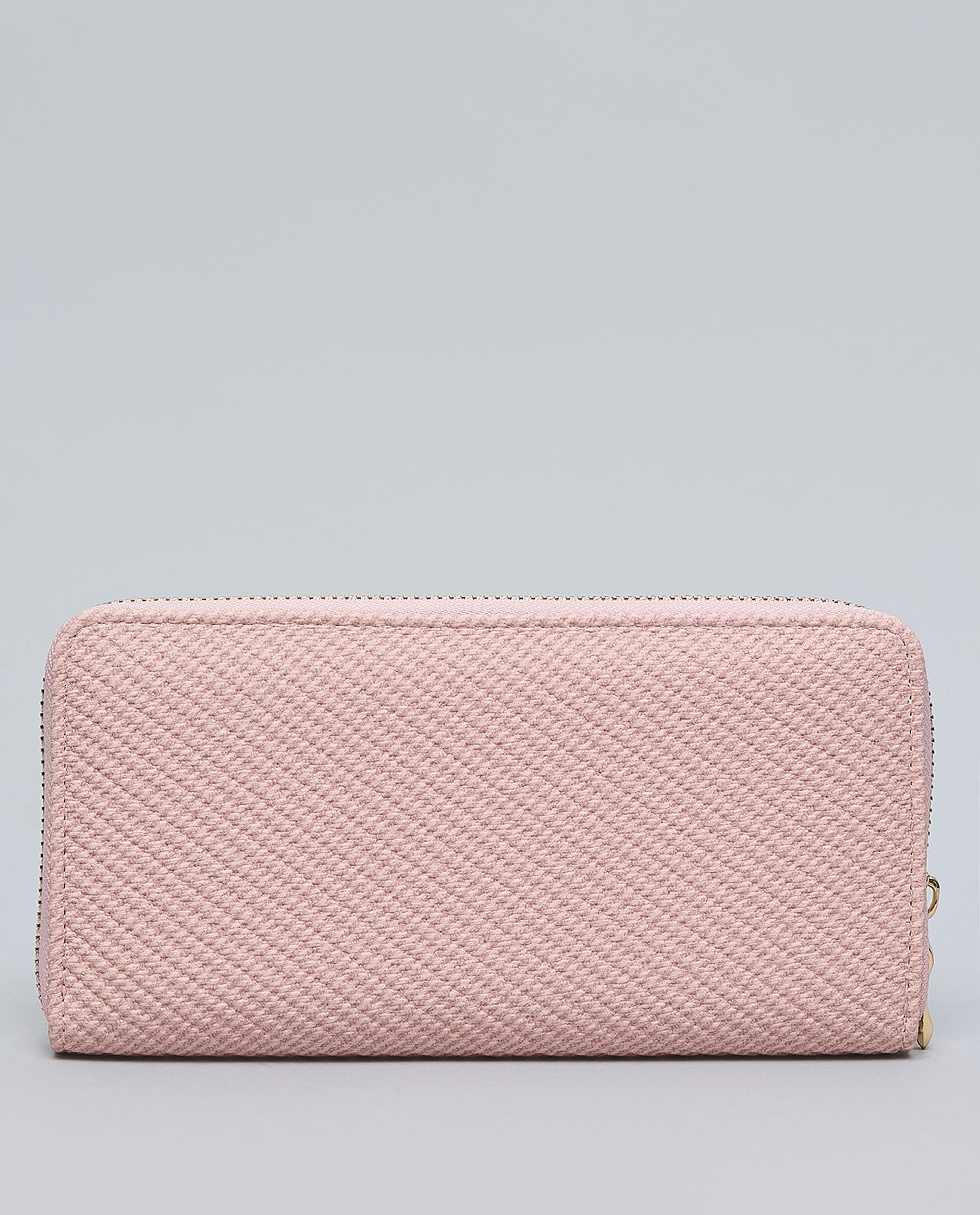 Textured Long Wallet