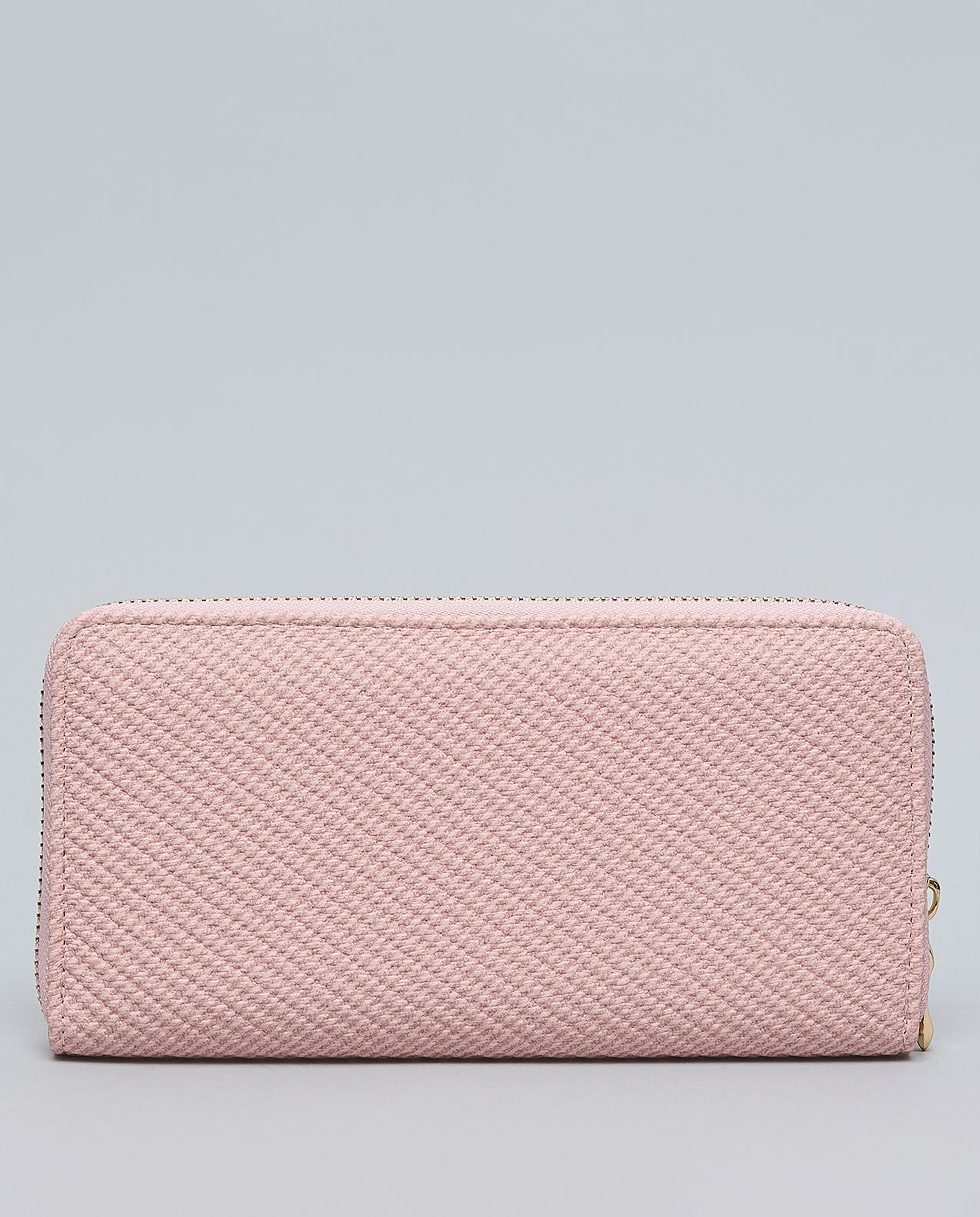 Textured Long Wallet
