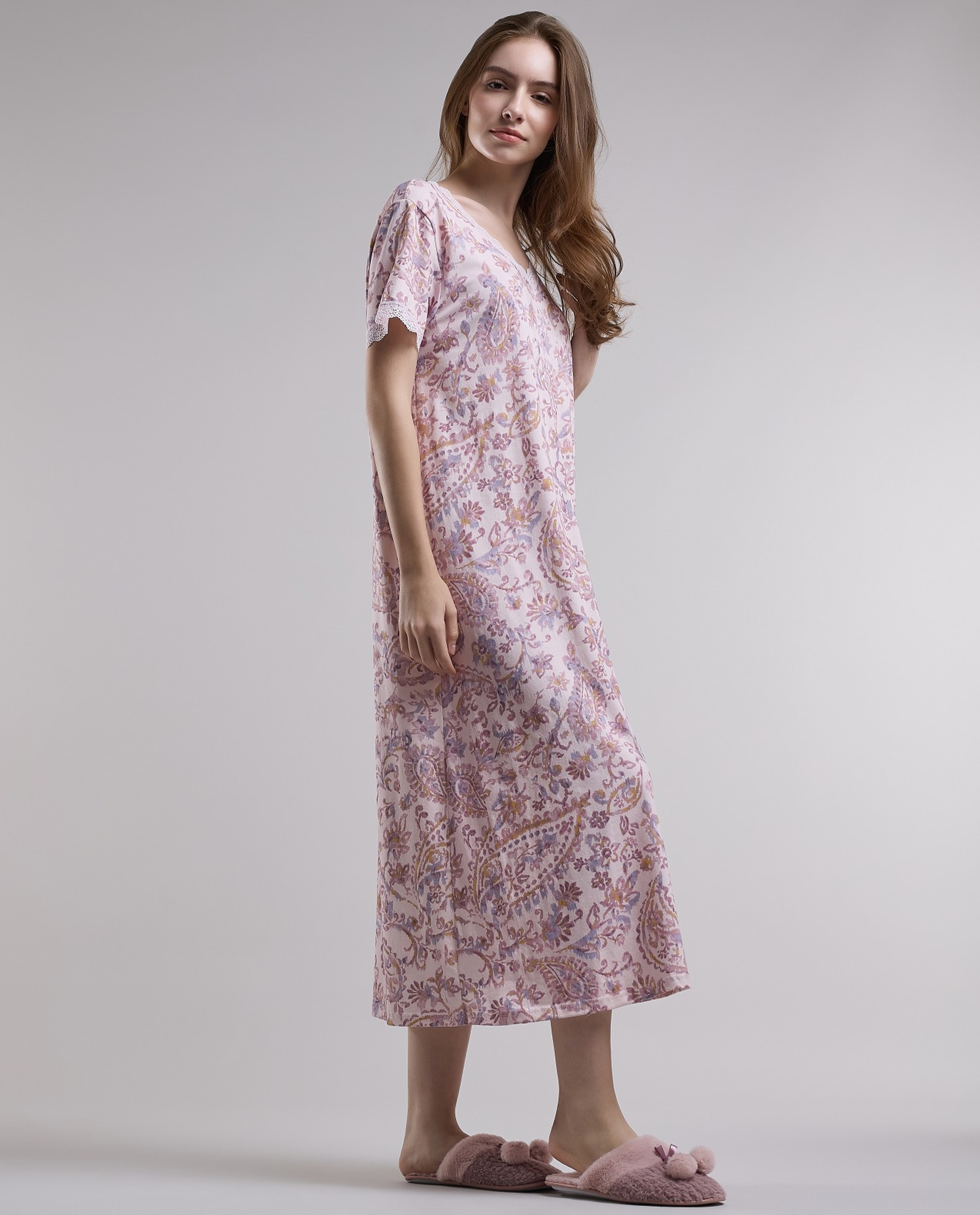 Paisley Print Nightdress