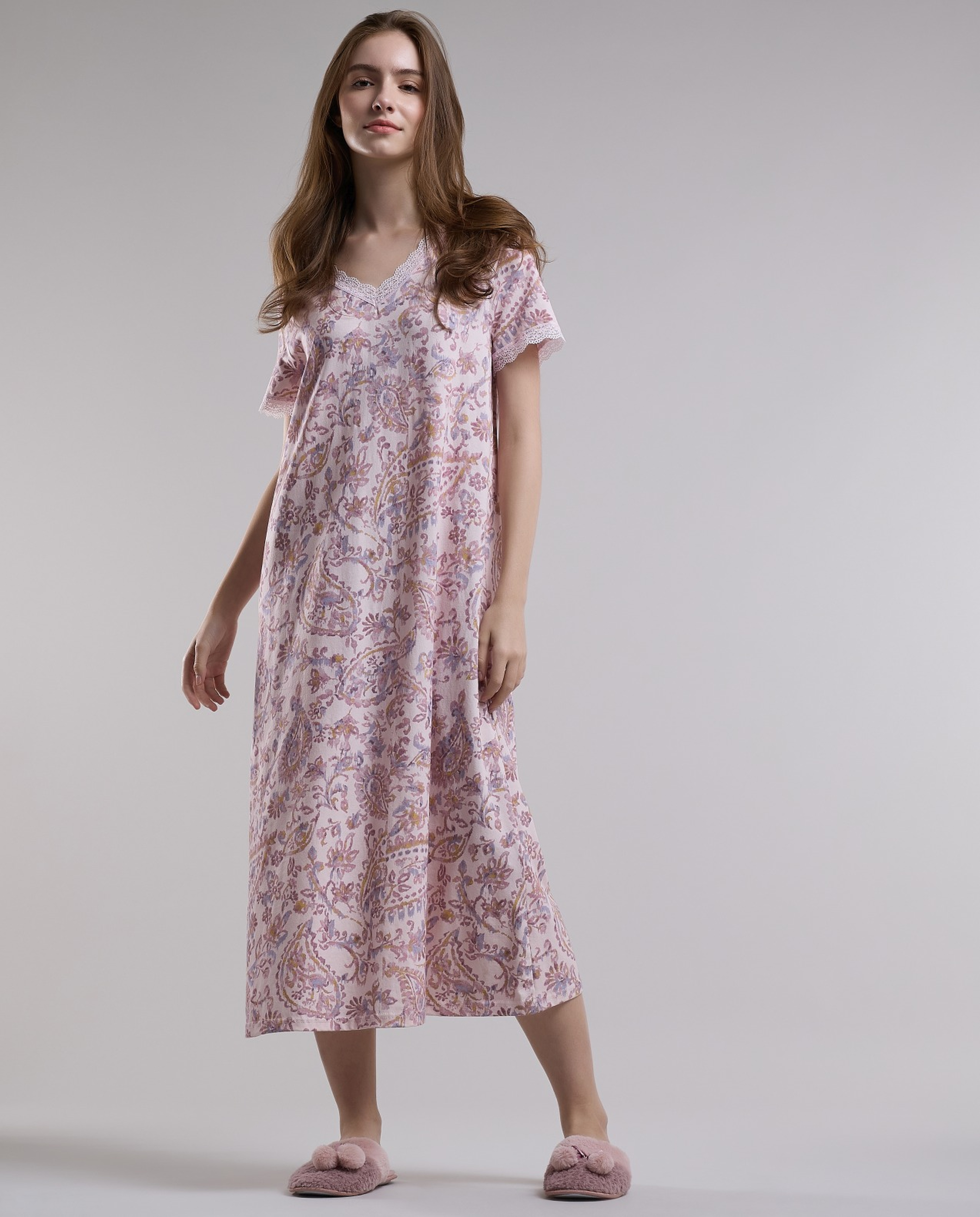 Paisley Print Nightdress