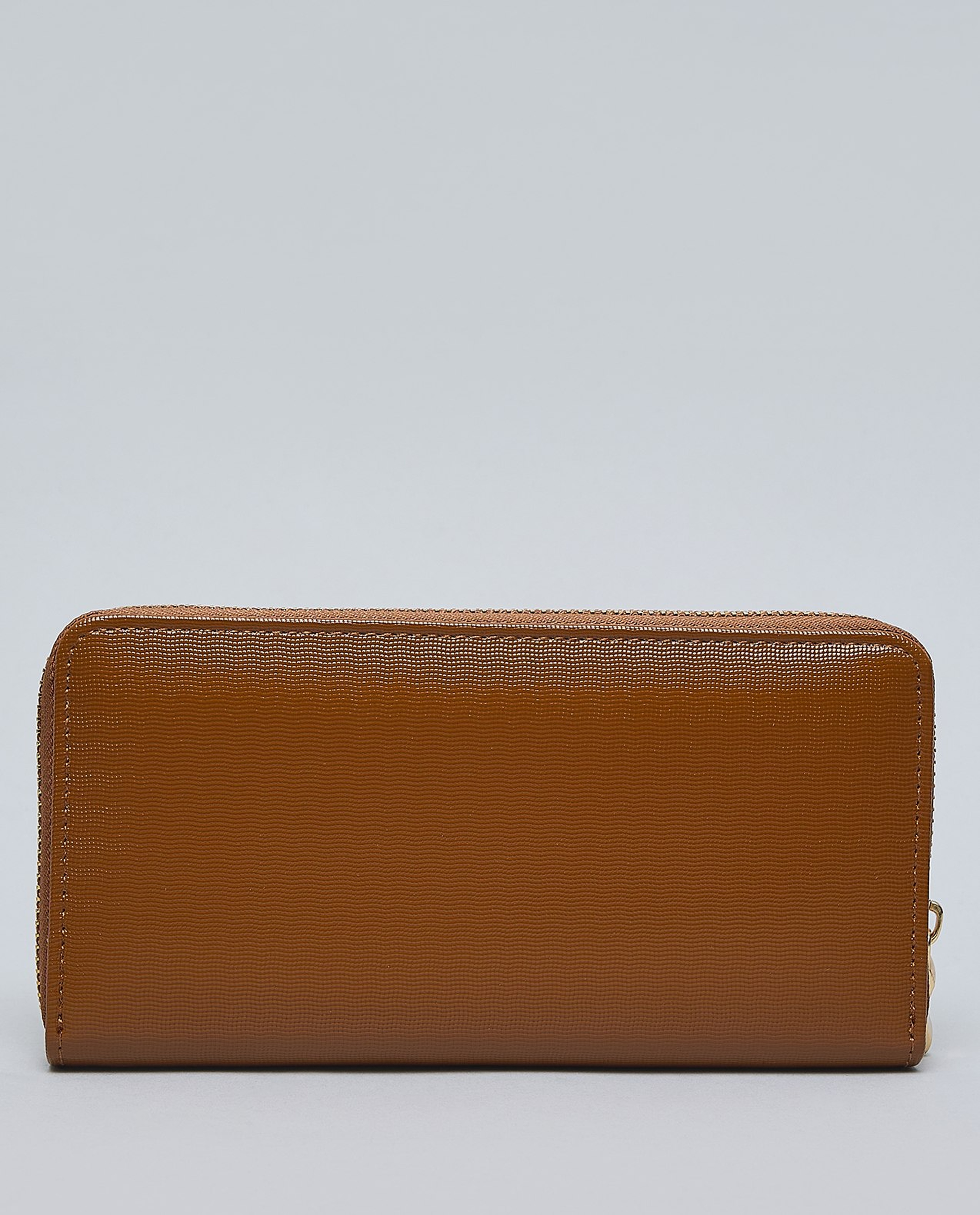 Textured Long Wallet