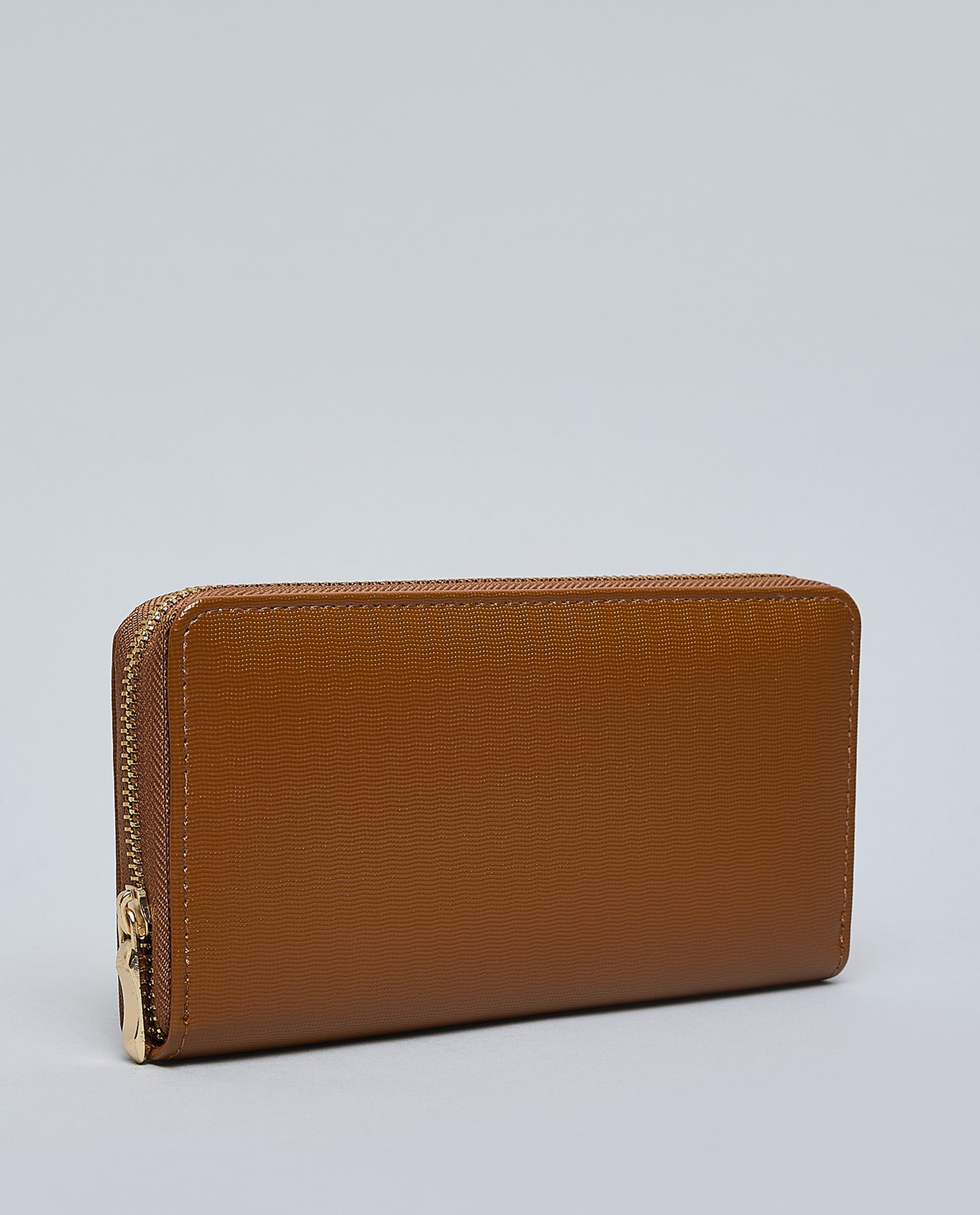 Textured Long Wallet