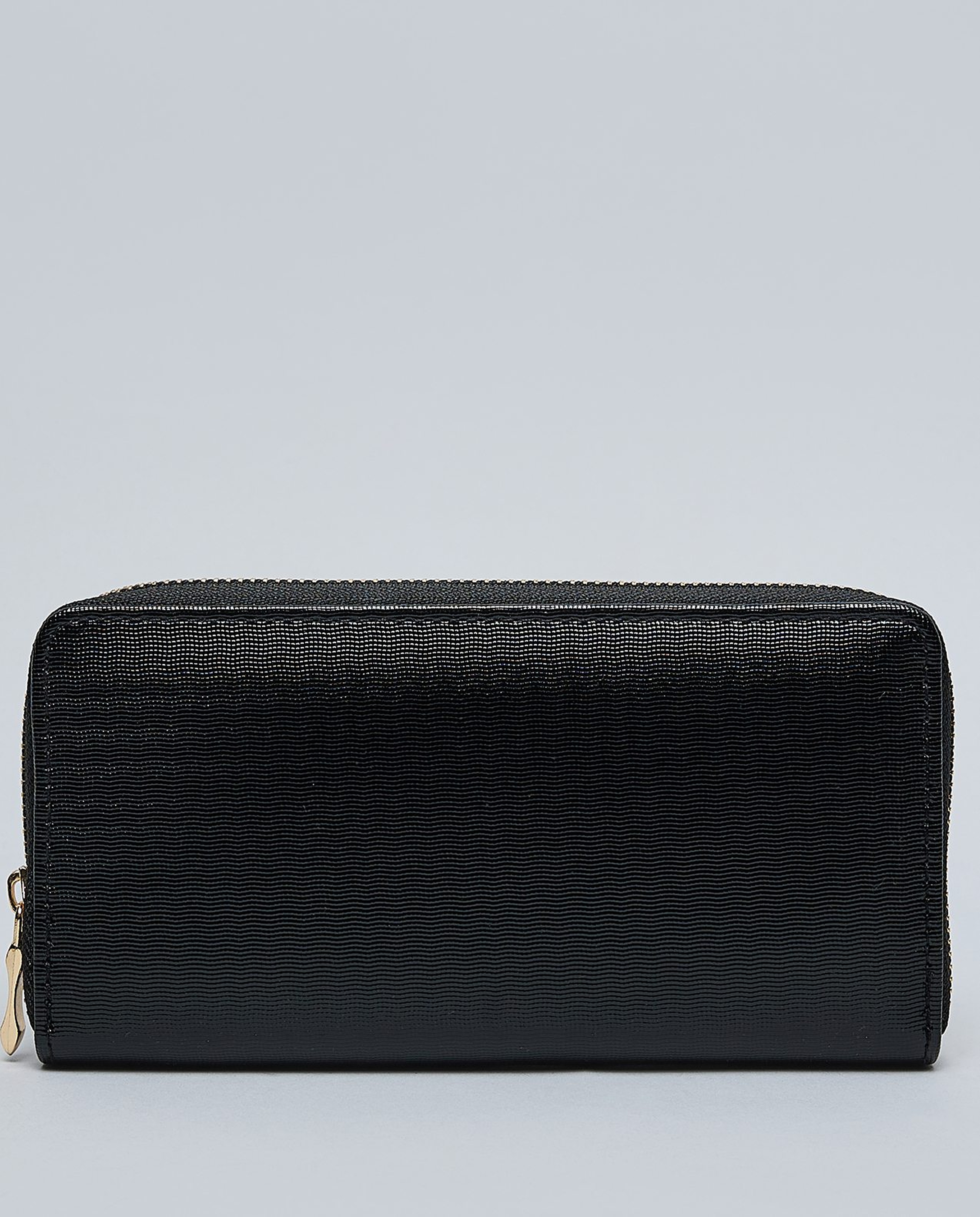 Textured Long Wallet