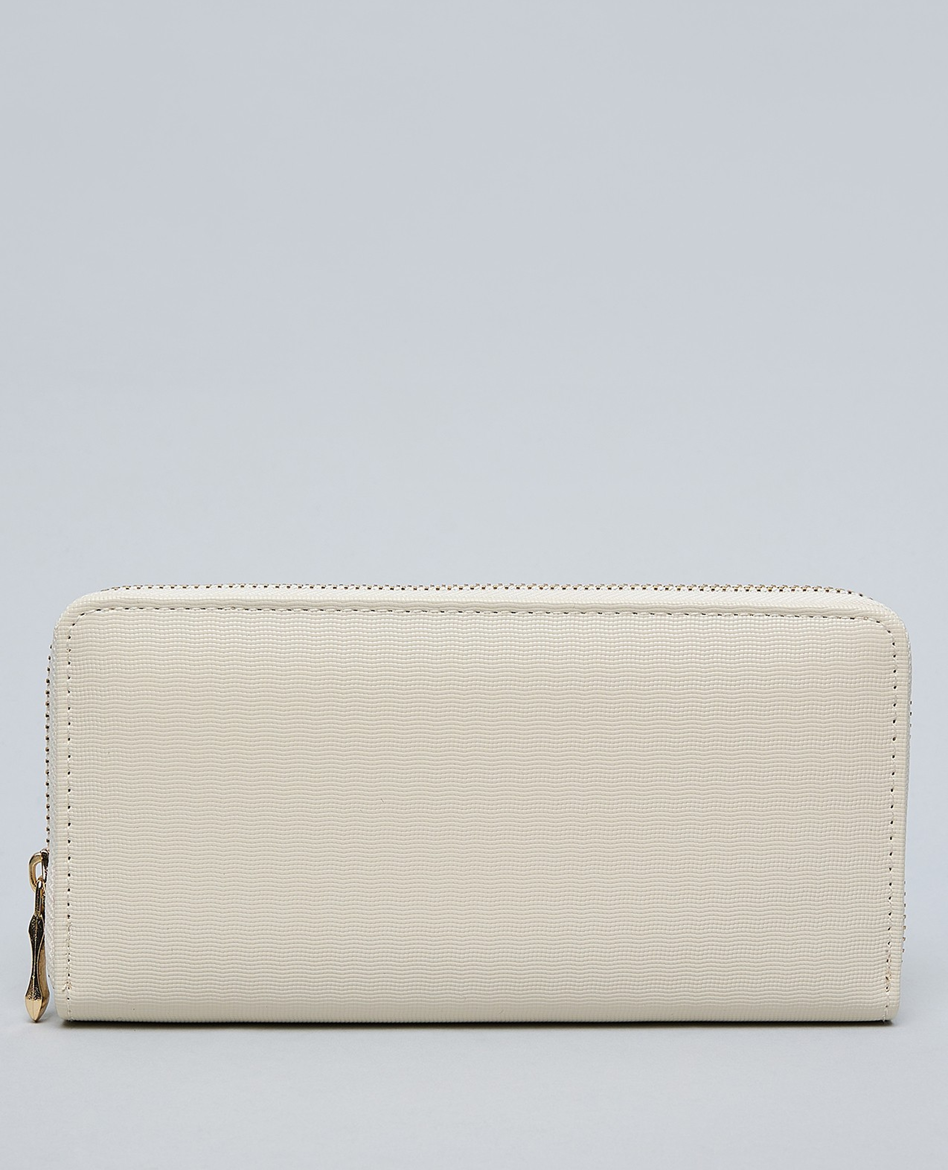 Textured Long Wallet