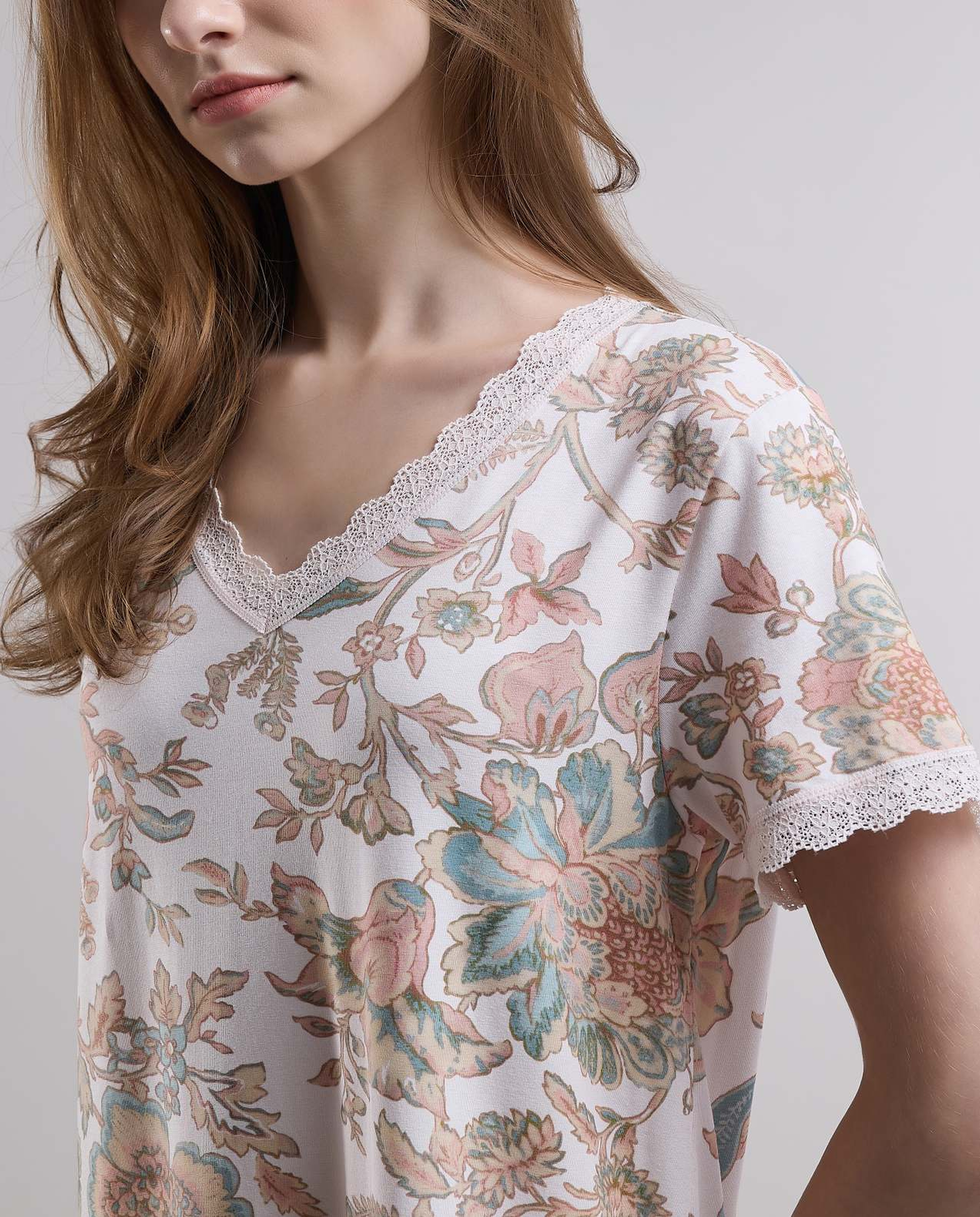 Floral Print Nightdress