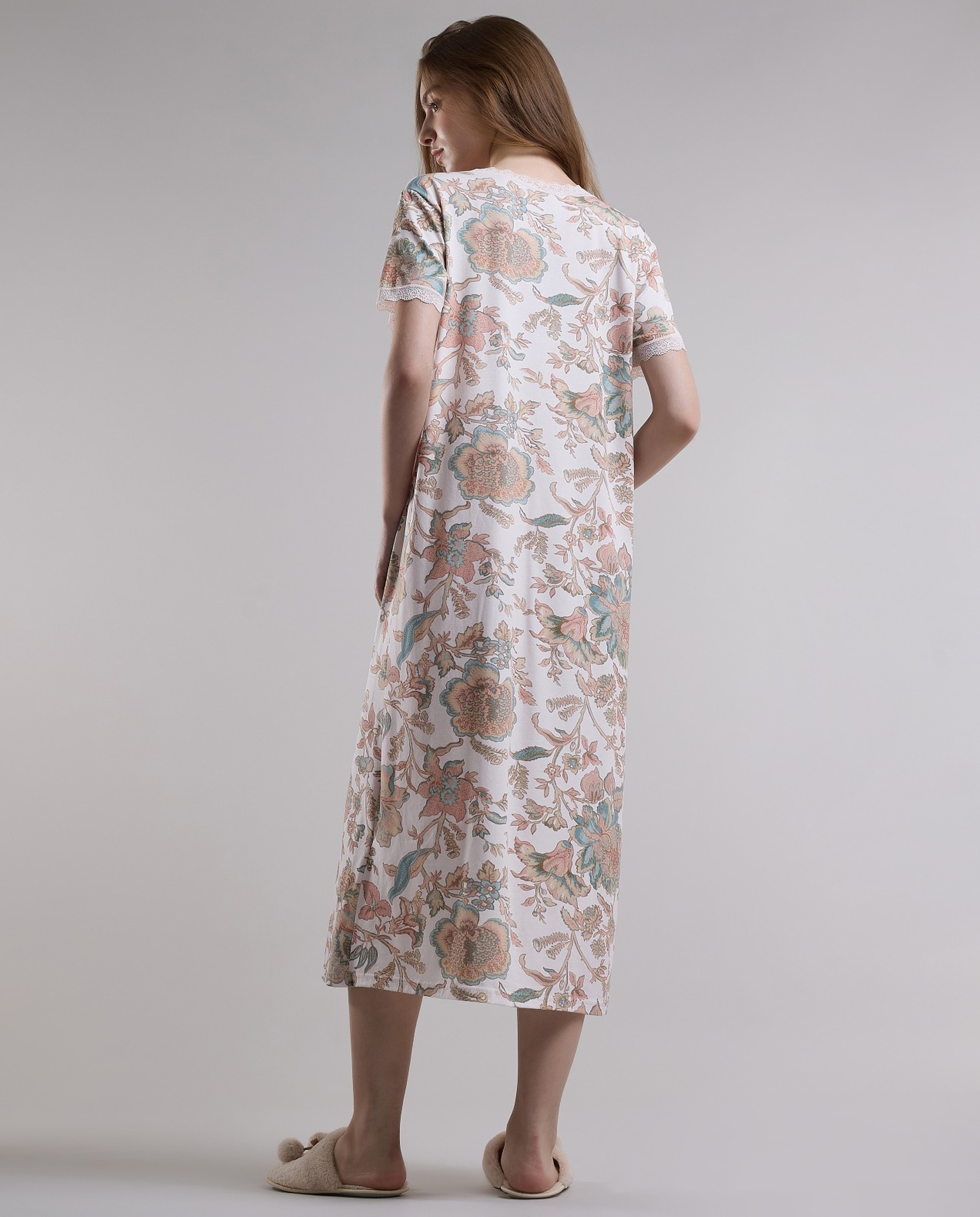 Floral Print Nightdress