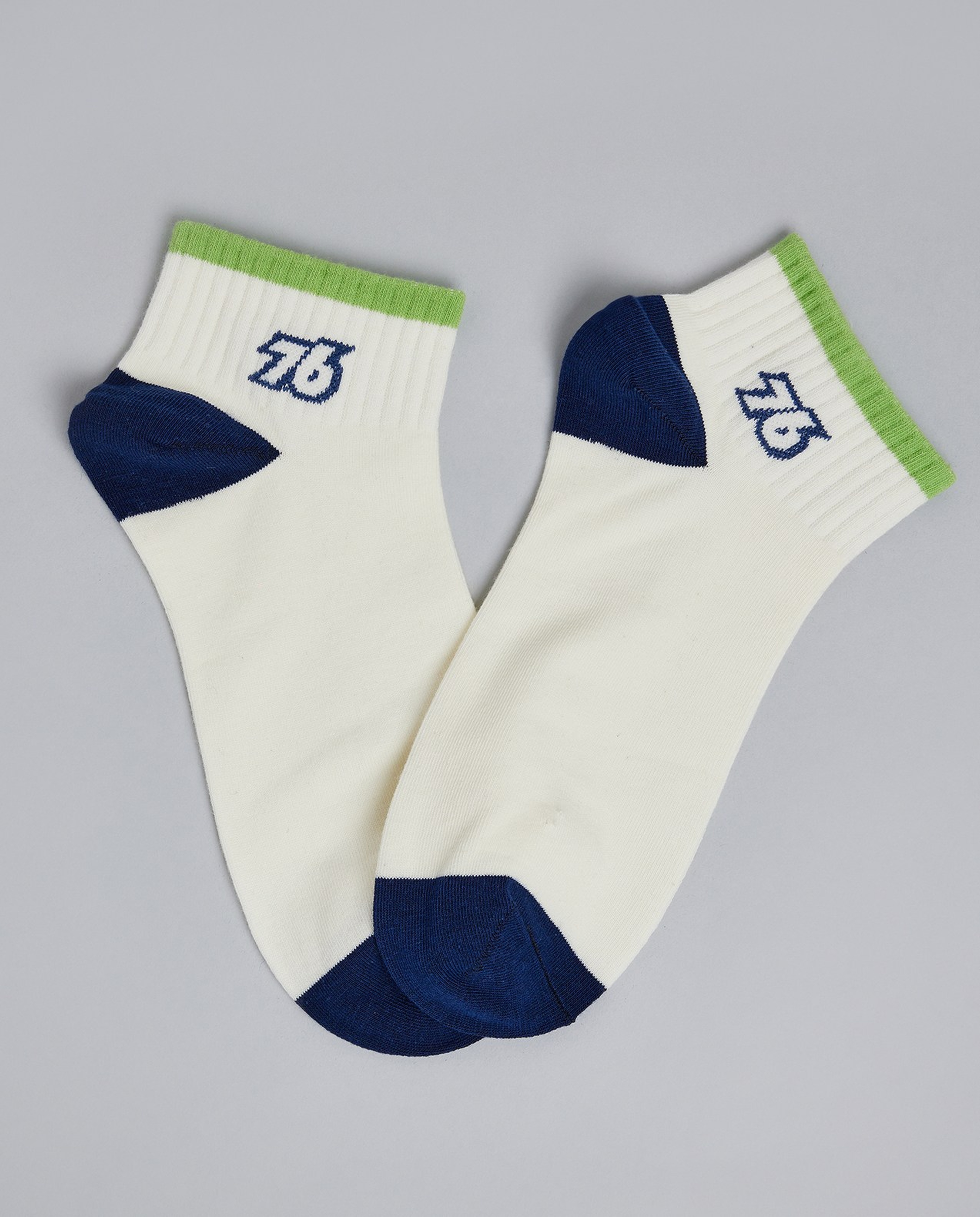 3 Pack Patterned Ankle Socks