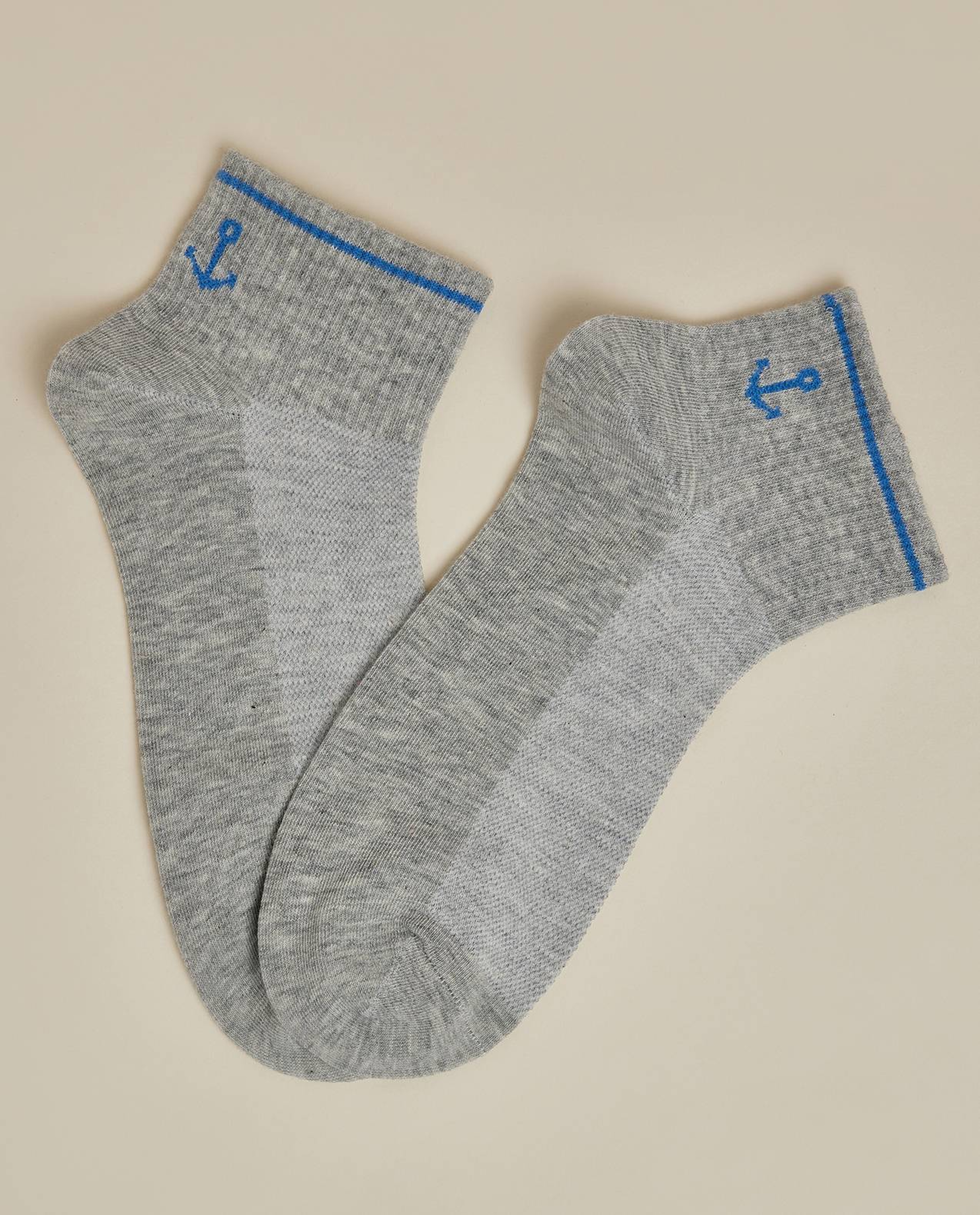 3 Pack Patterned Ankle Socks