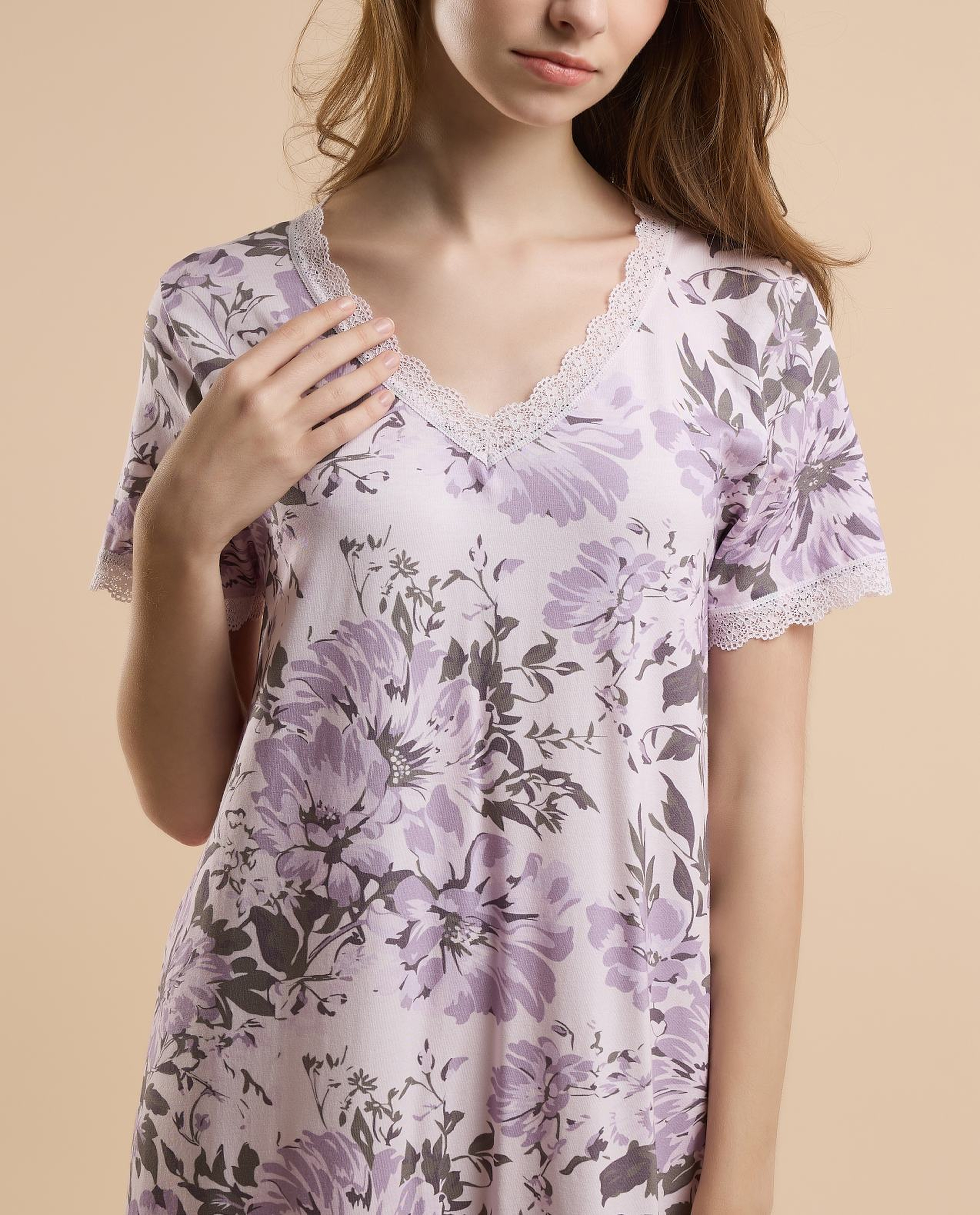 Floral Print Nightdress