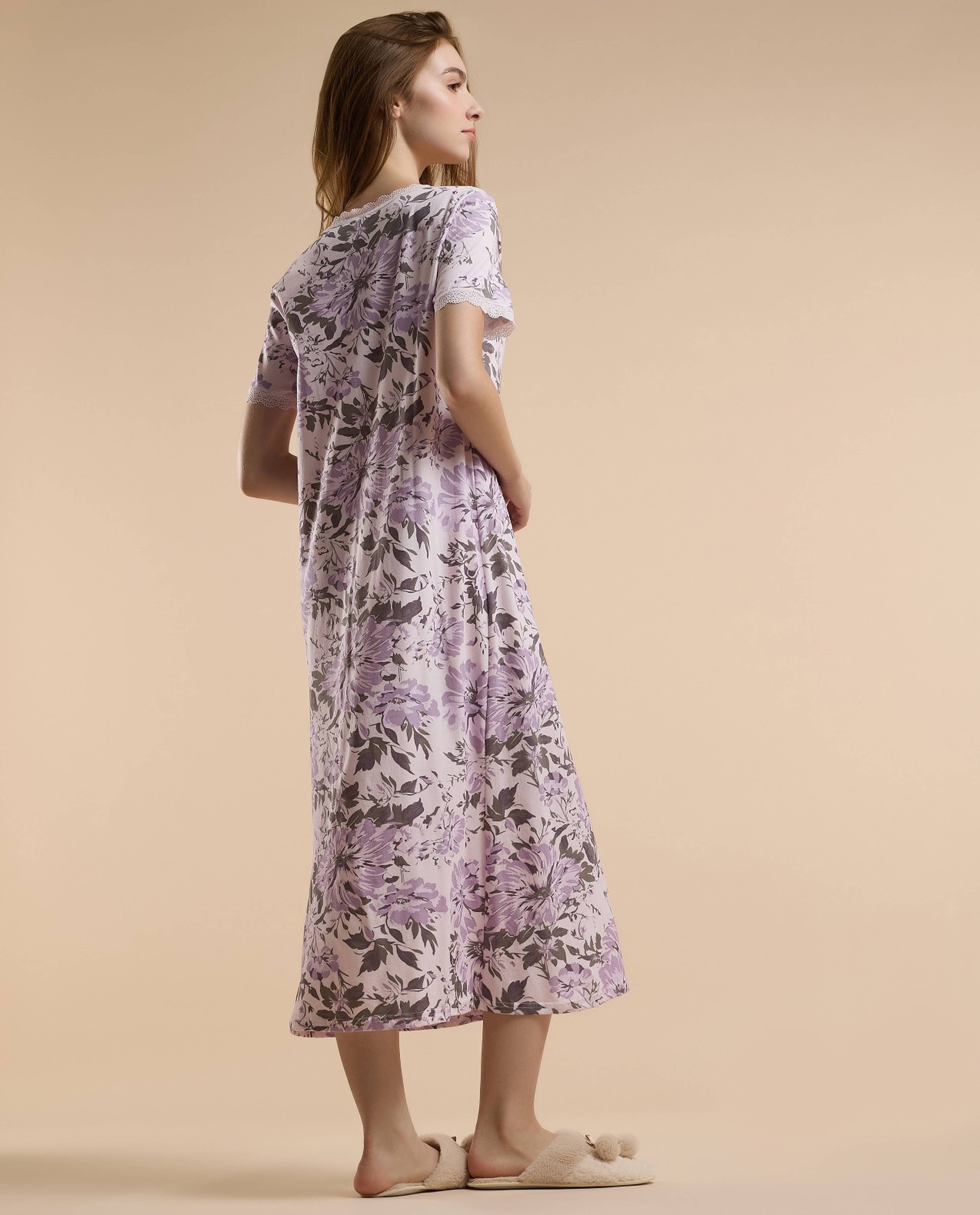 Floral Print Nightdress