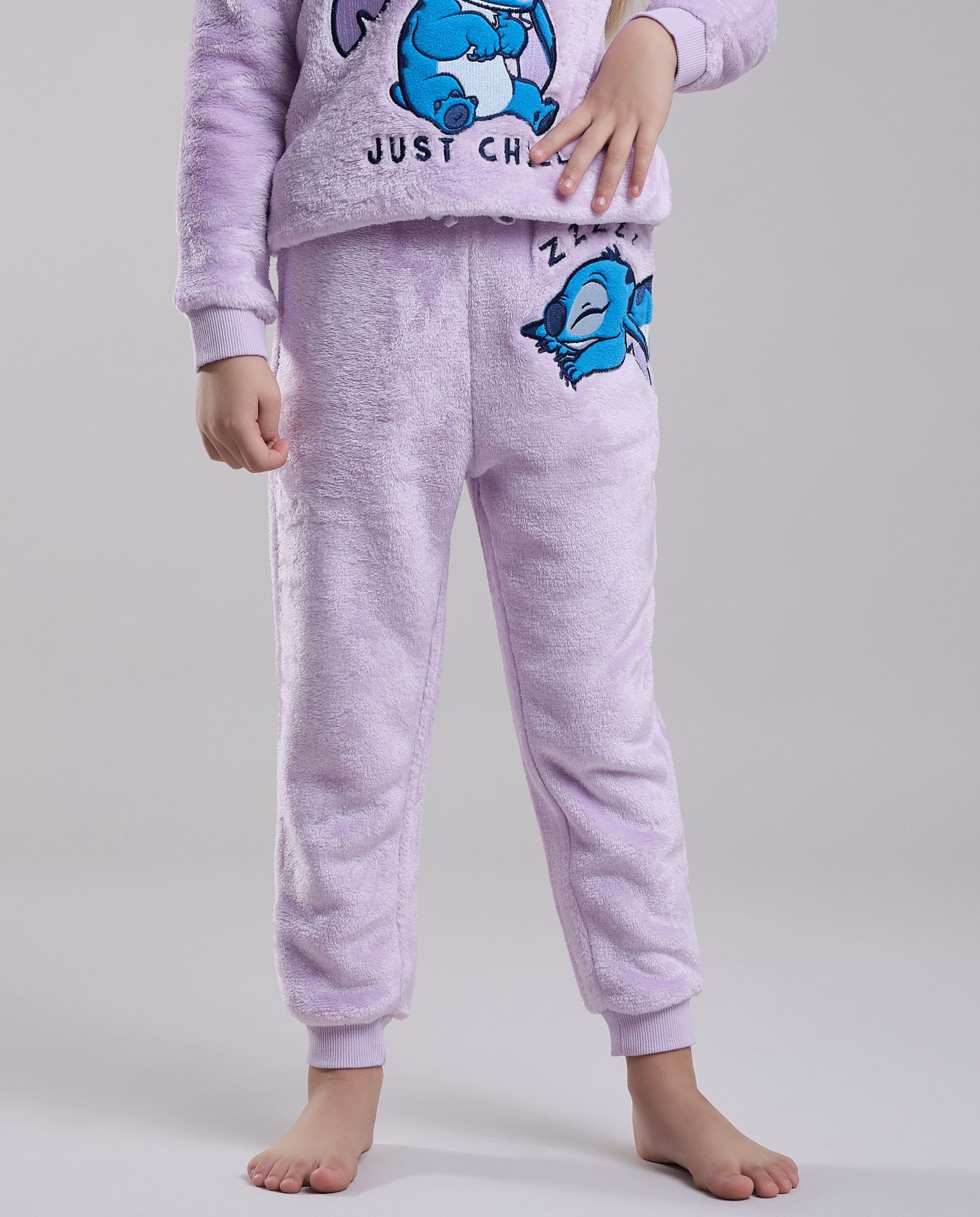 Stitch Embroidered Pyjama Set