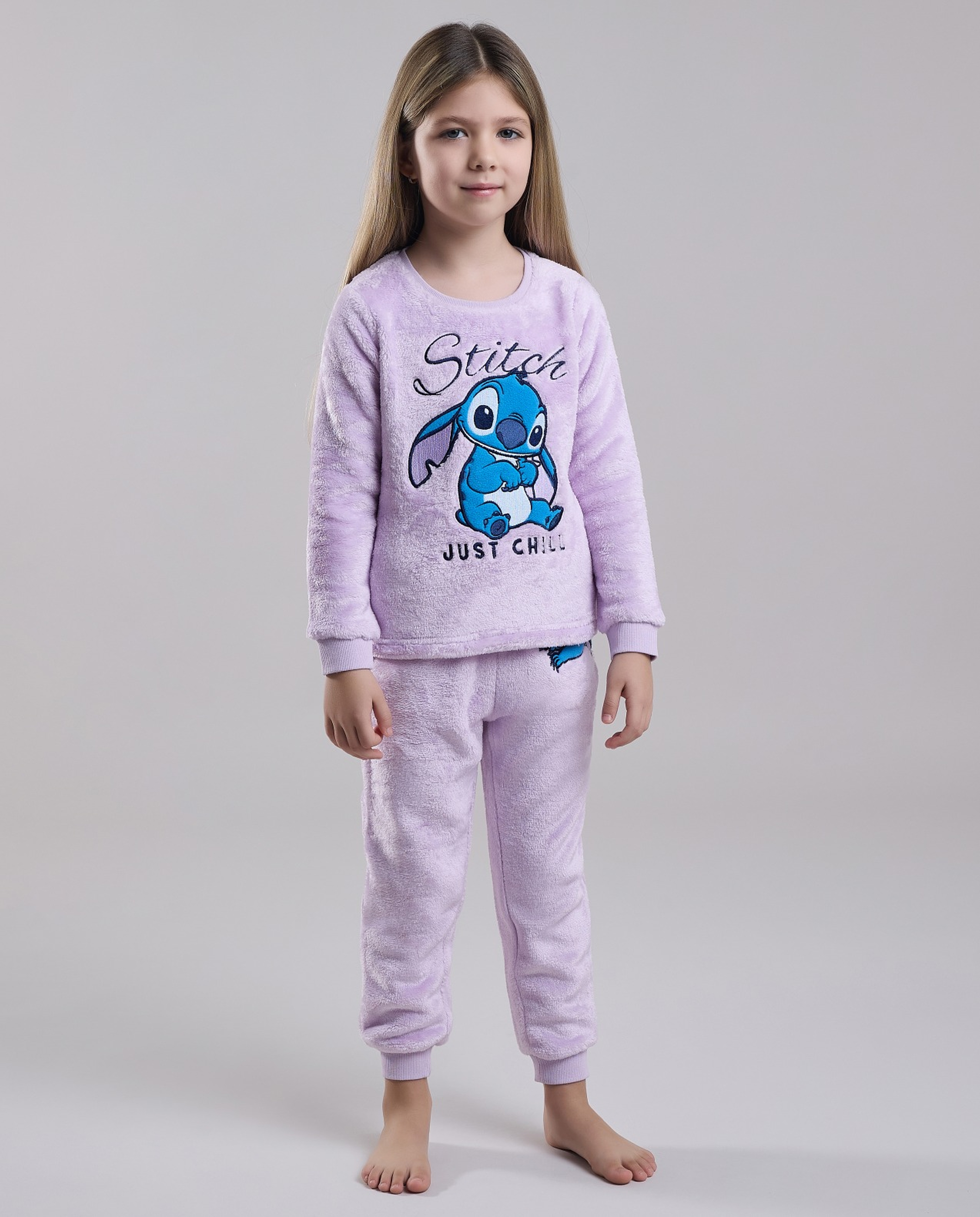 Stitch Embroidered Pyjama Set
