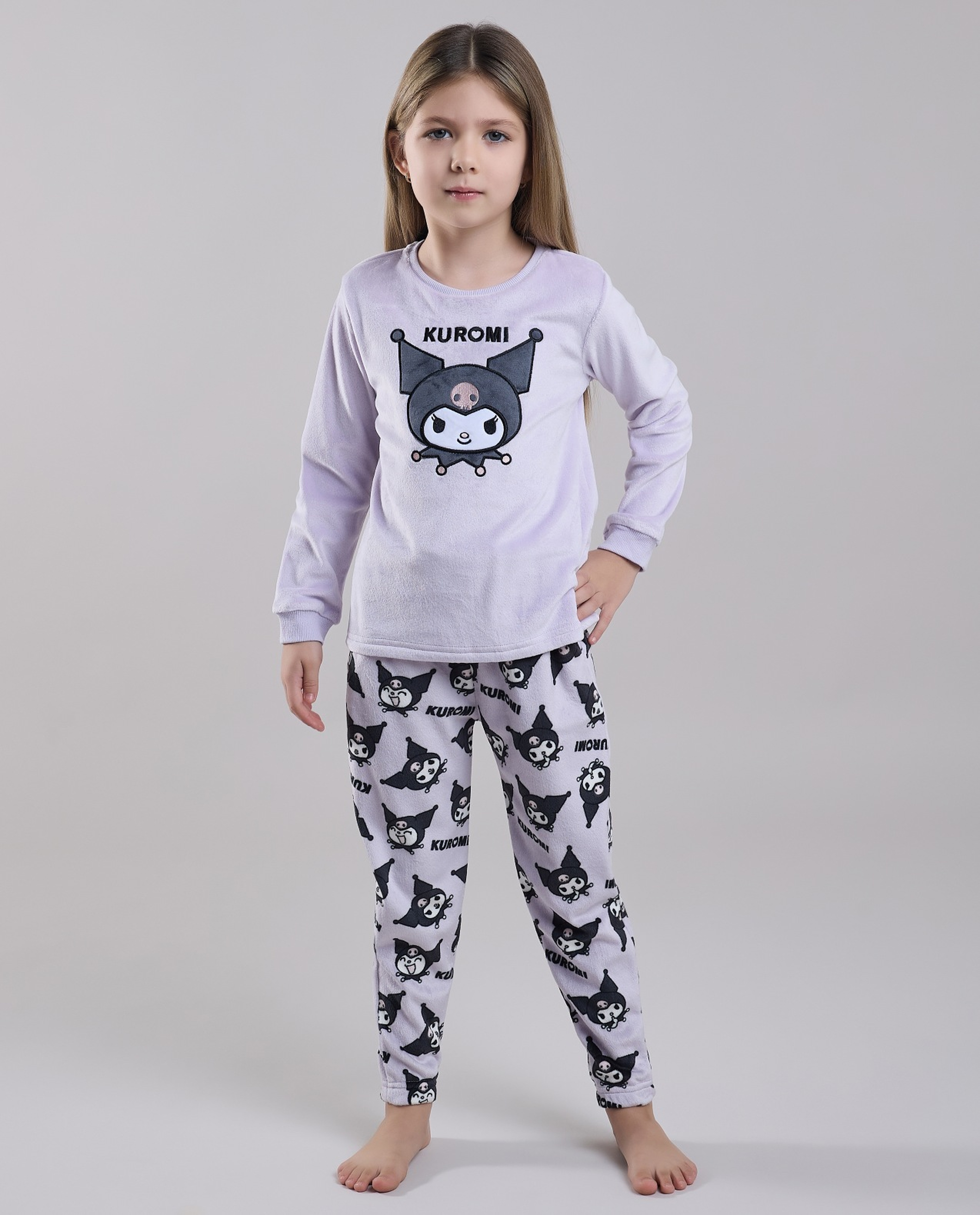 Kuromi Embroidered Pyjama Set