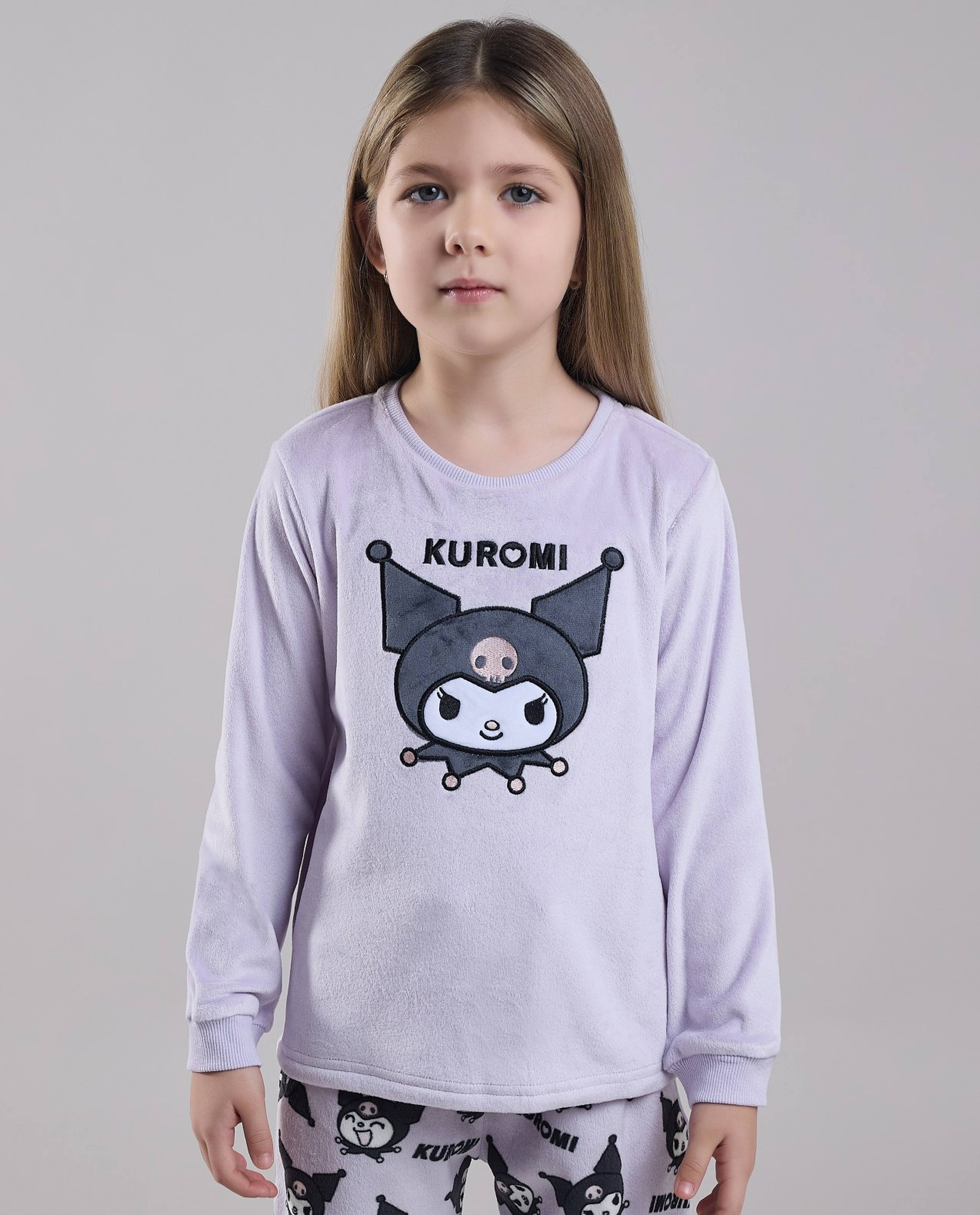 Kuromi Embroidered Pyjama Set