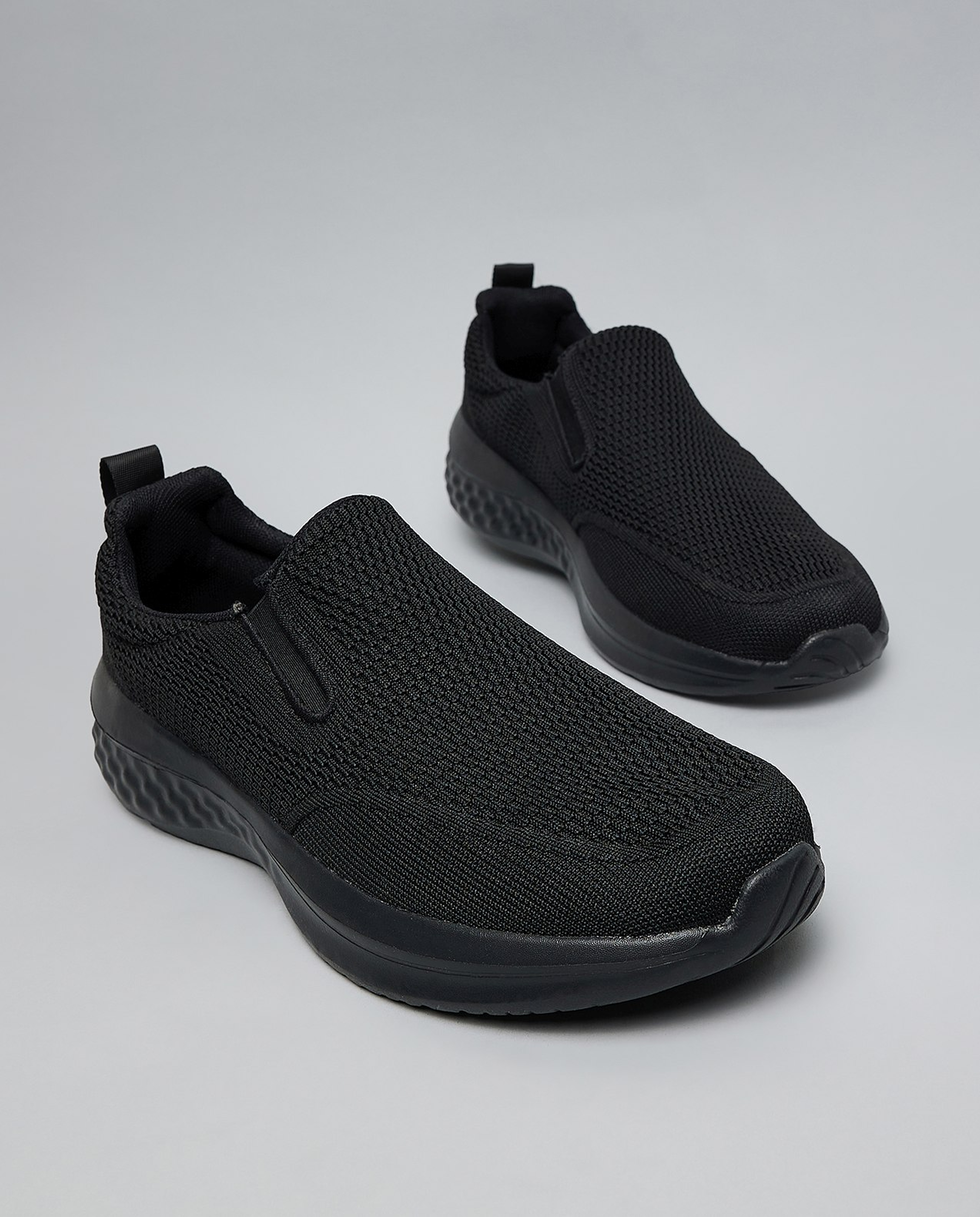 Textured Slip On Shoes