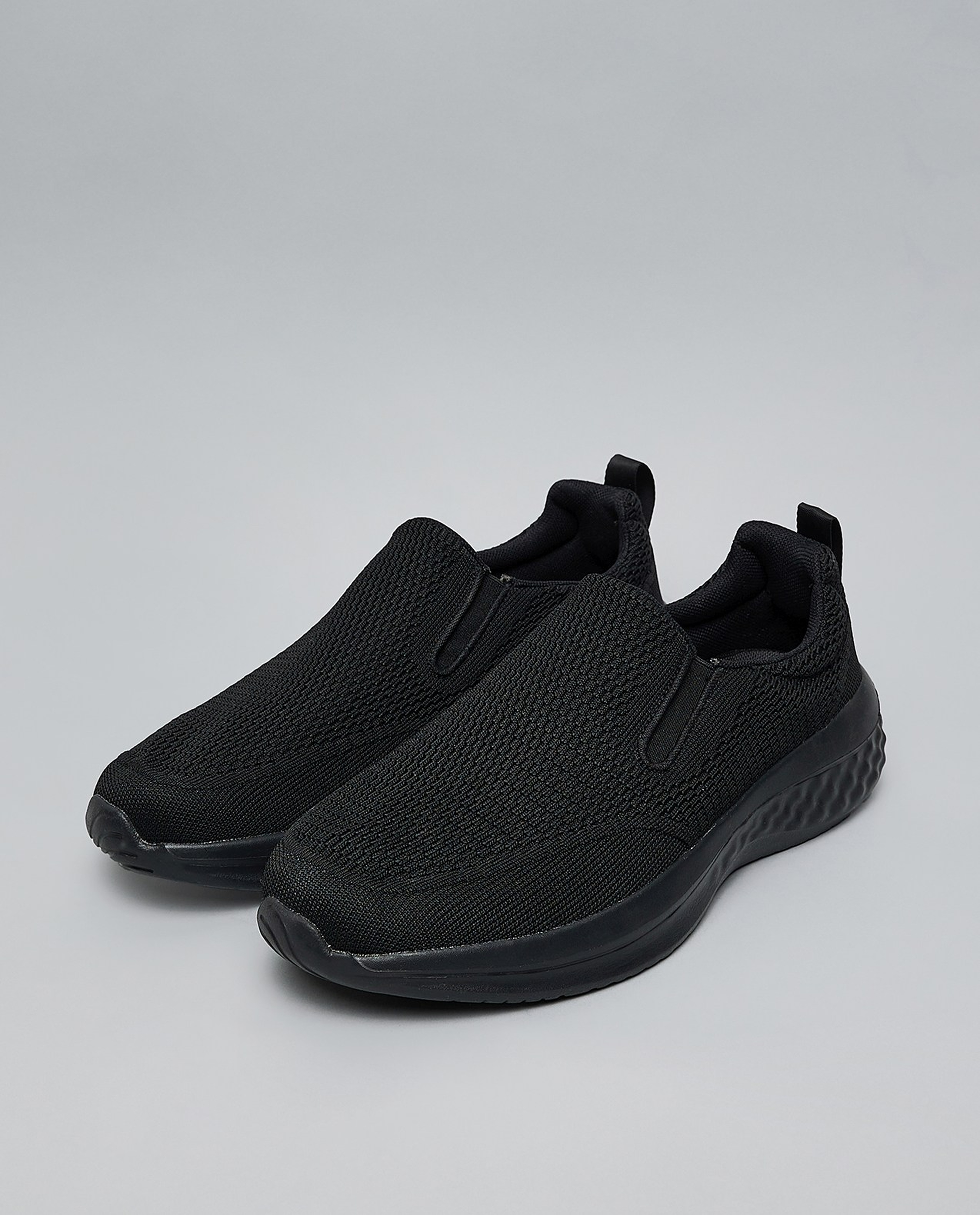 Textured Slip On Shoes