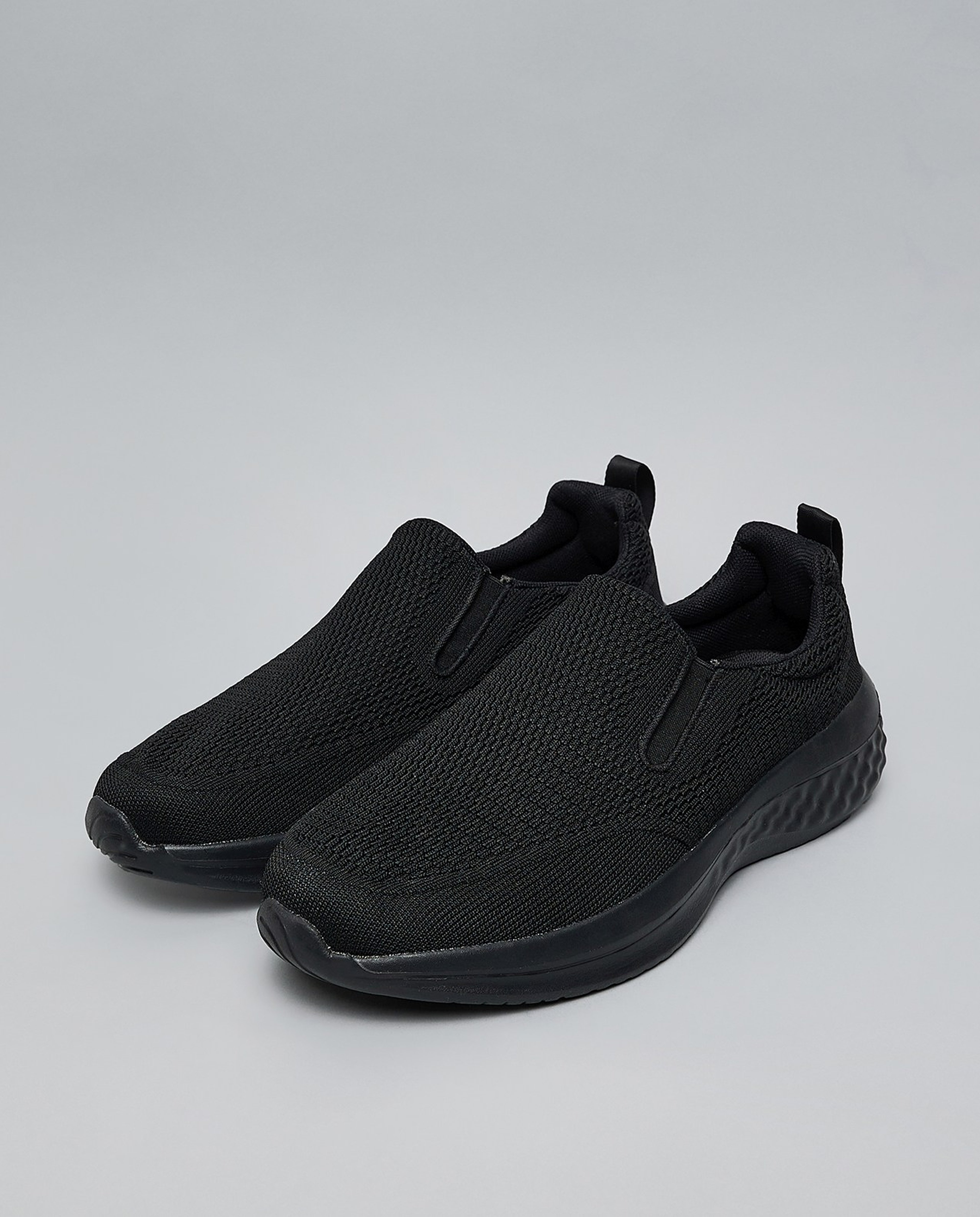 Textured Slip On Shoes
