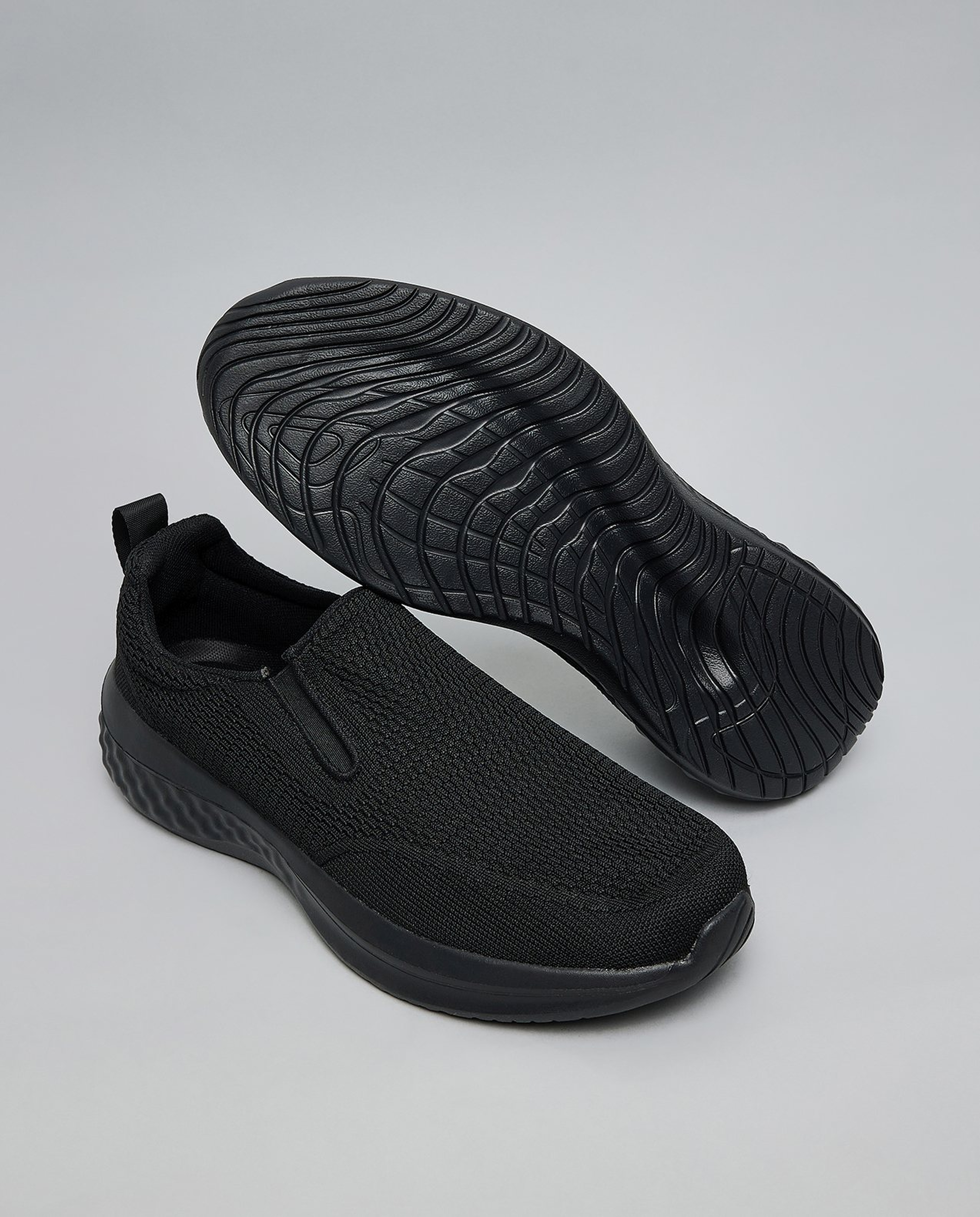 Textured Slip On Shoes