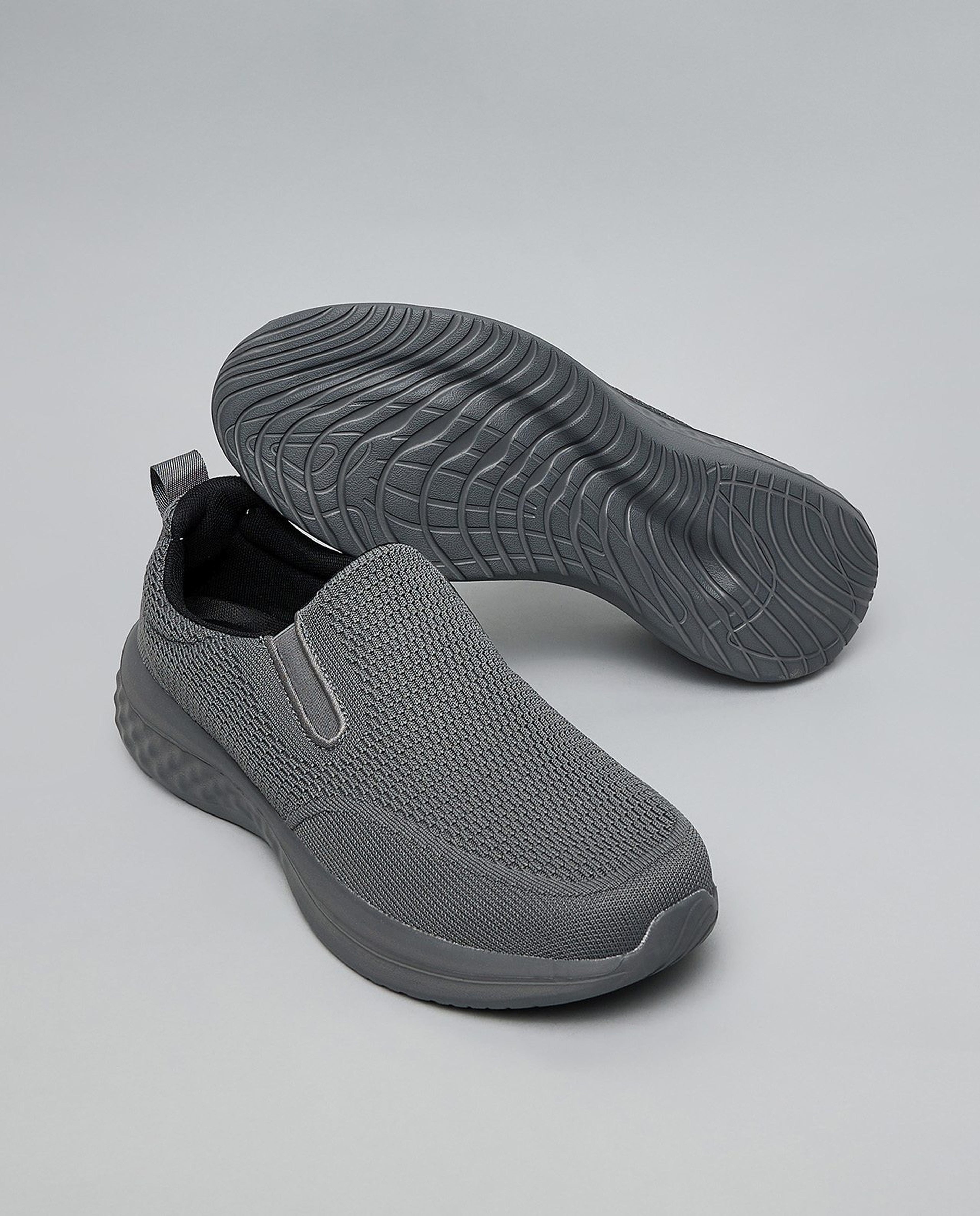 Textured Slip On Shoes