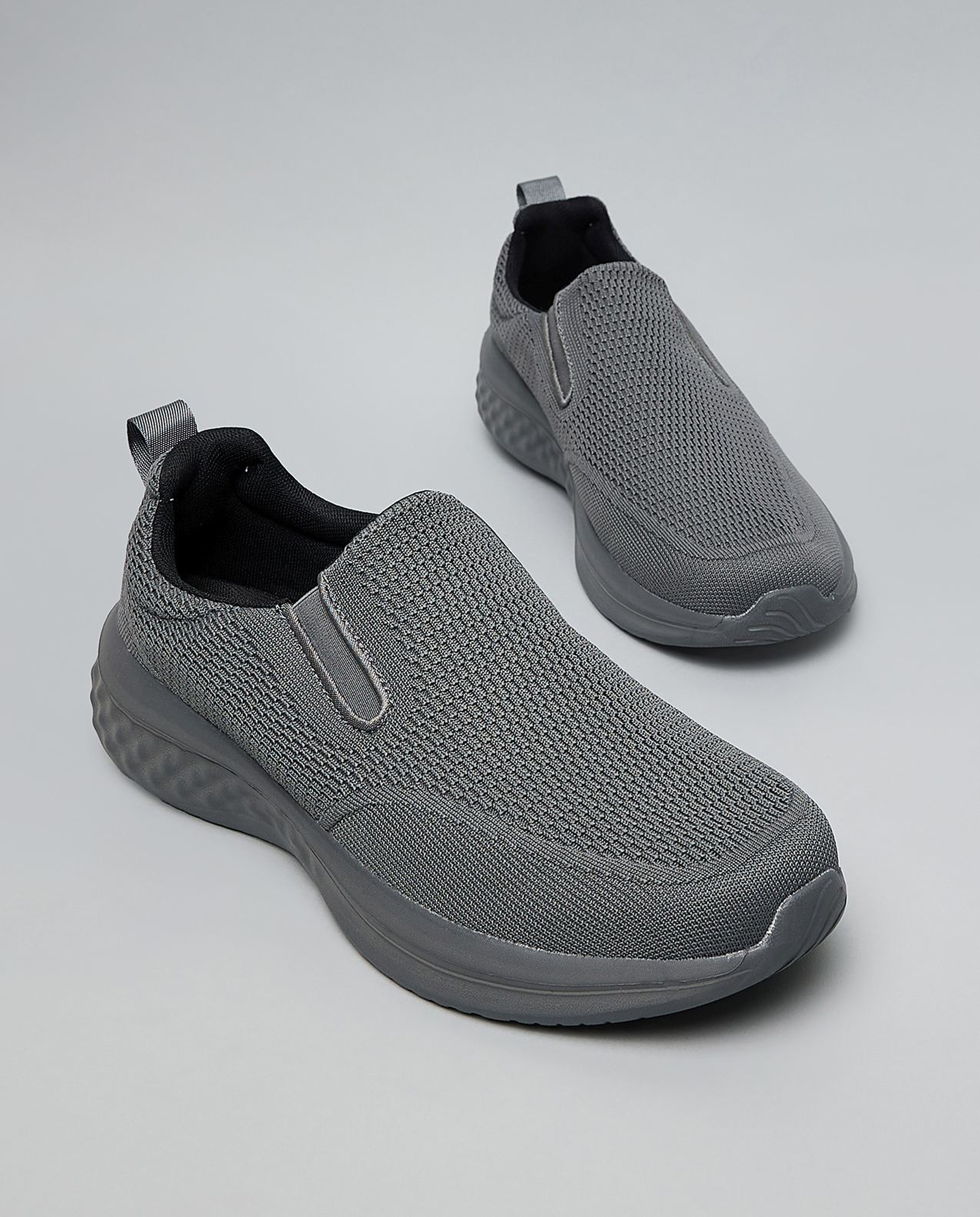 Textured Slip On Shoes
