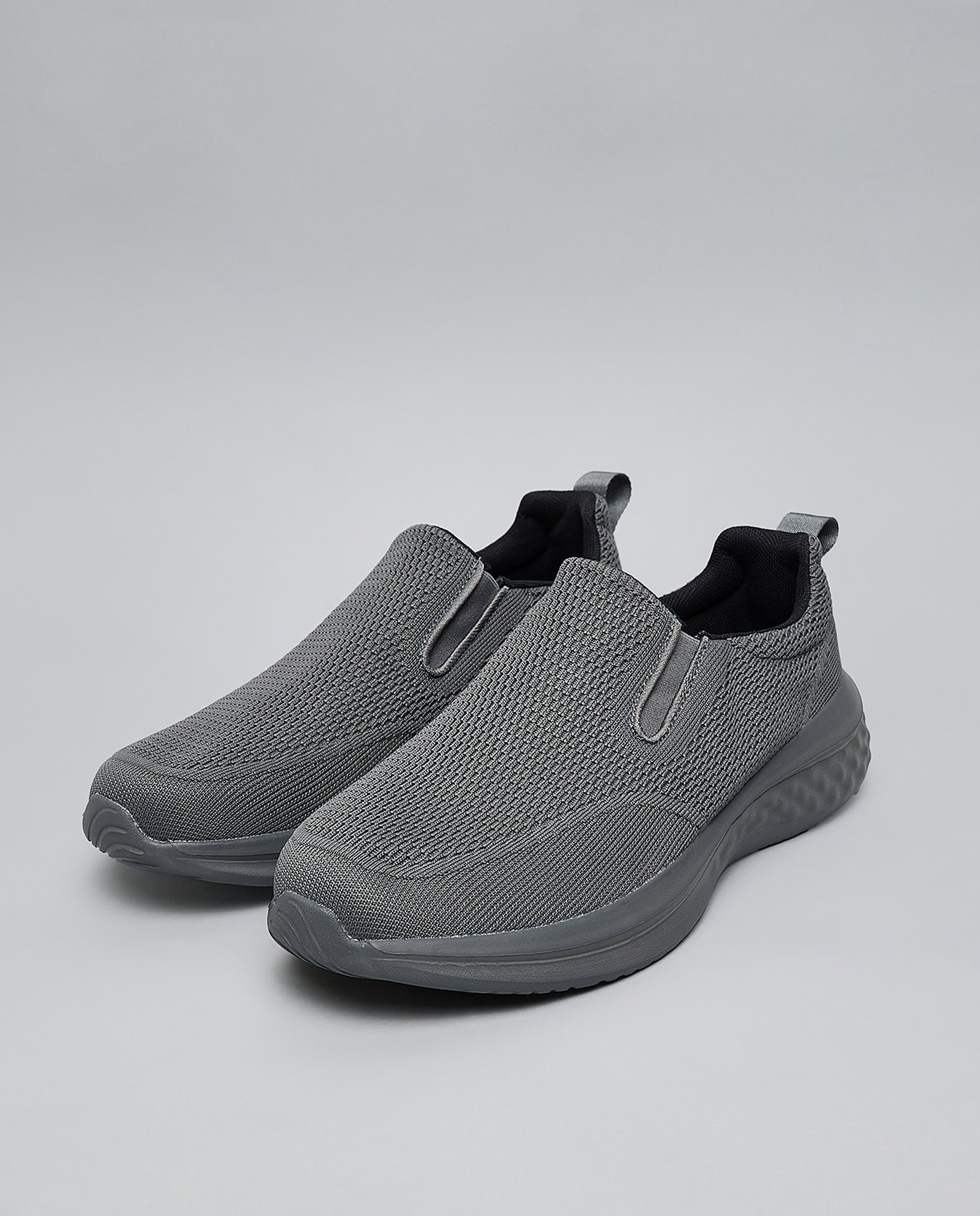 Textured Slip On Shoes