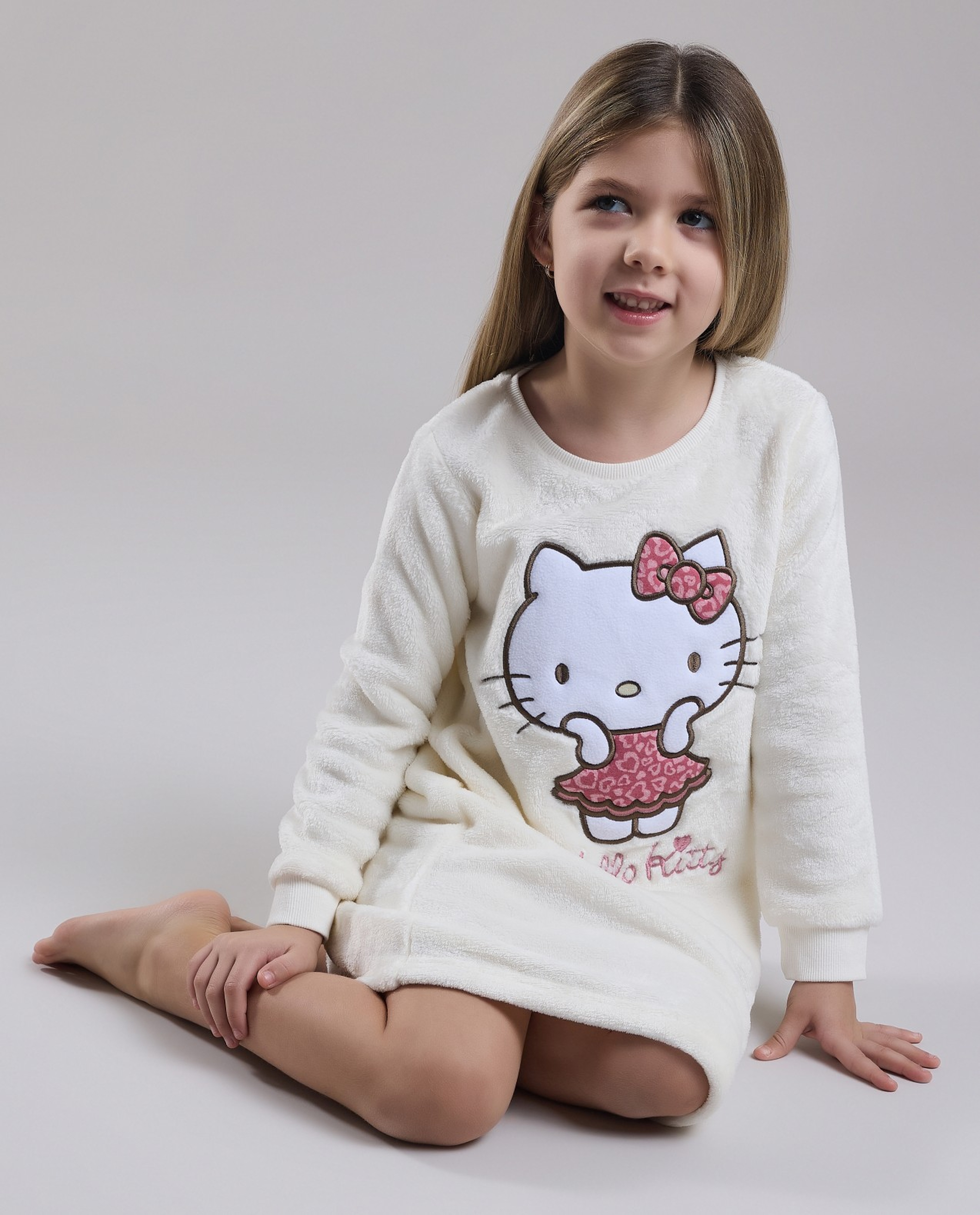 Hello Kitty Embroidered Nightdress