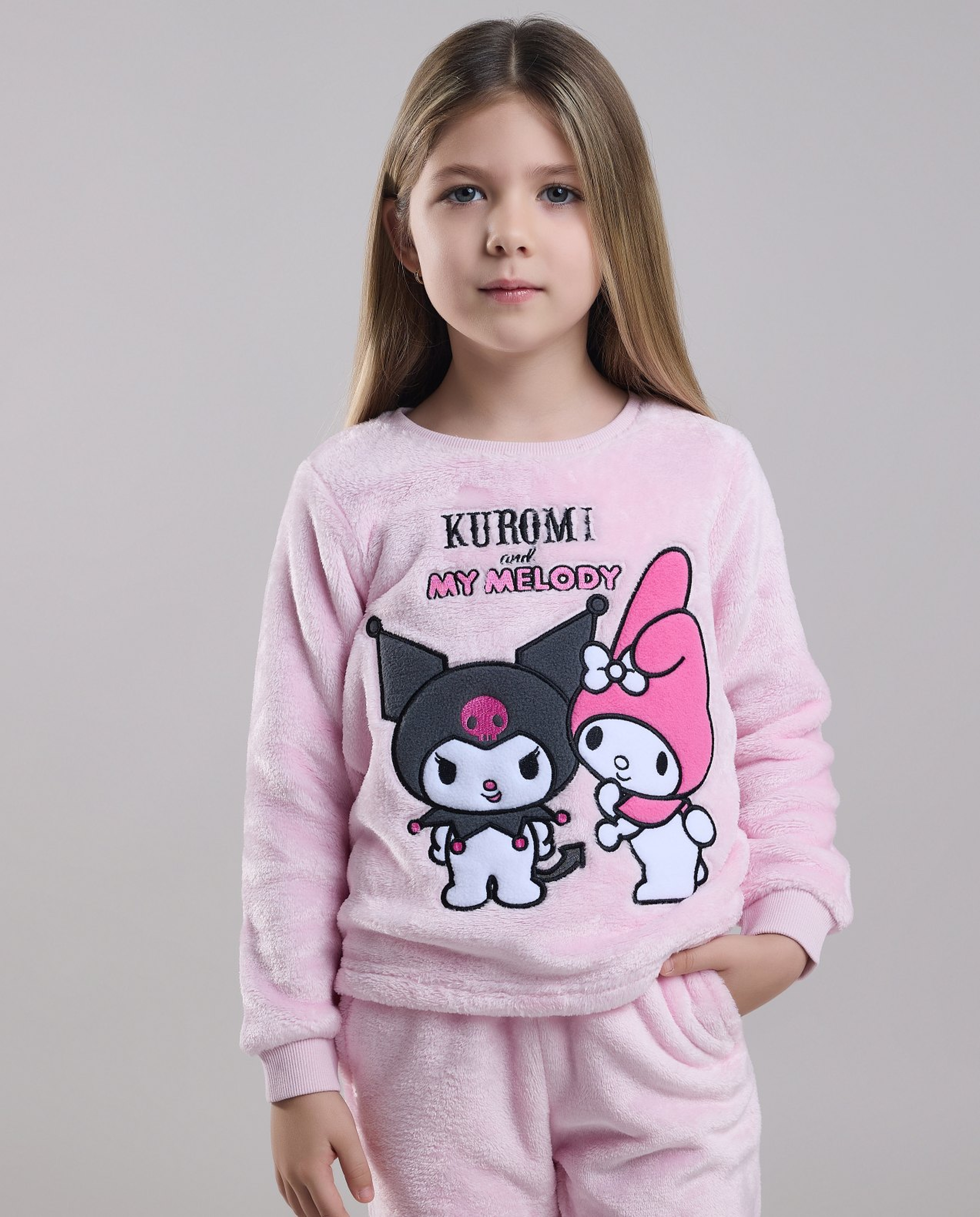 Kuromi Embroidered Pyjama Set