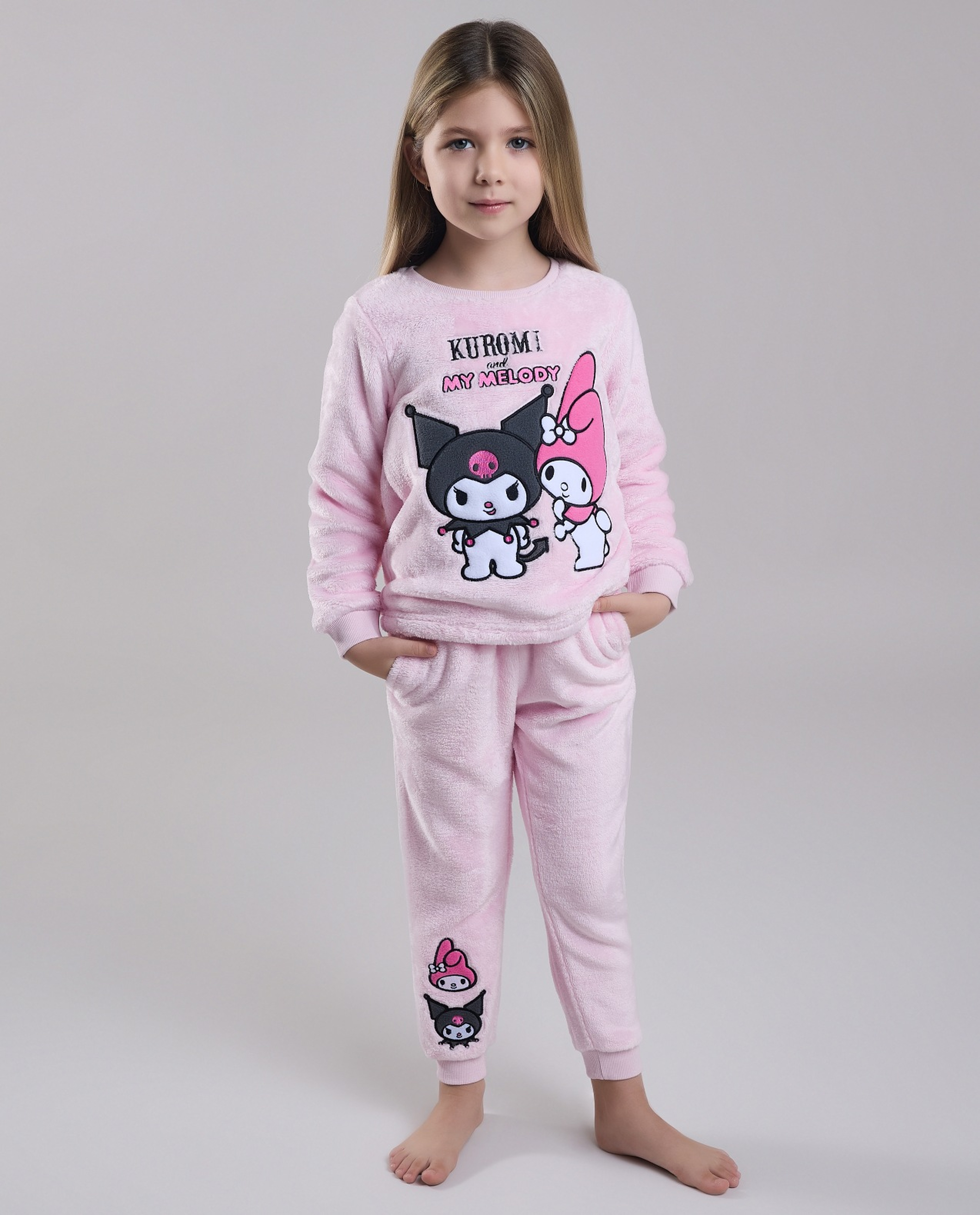 Kuromi Embroidered Pyjama Set