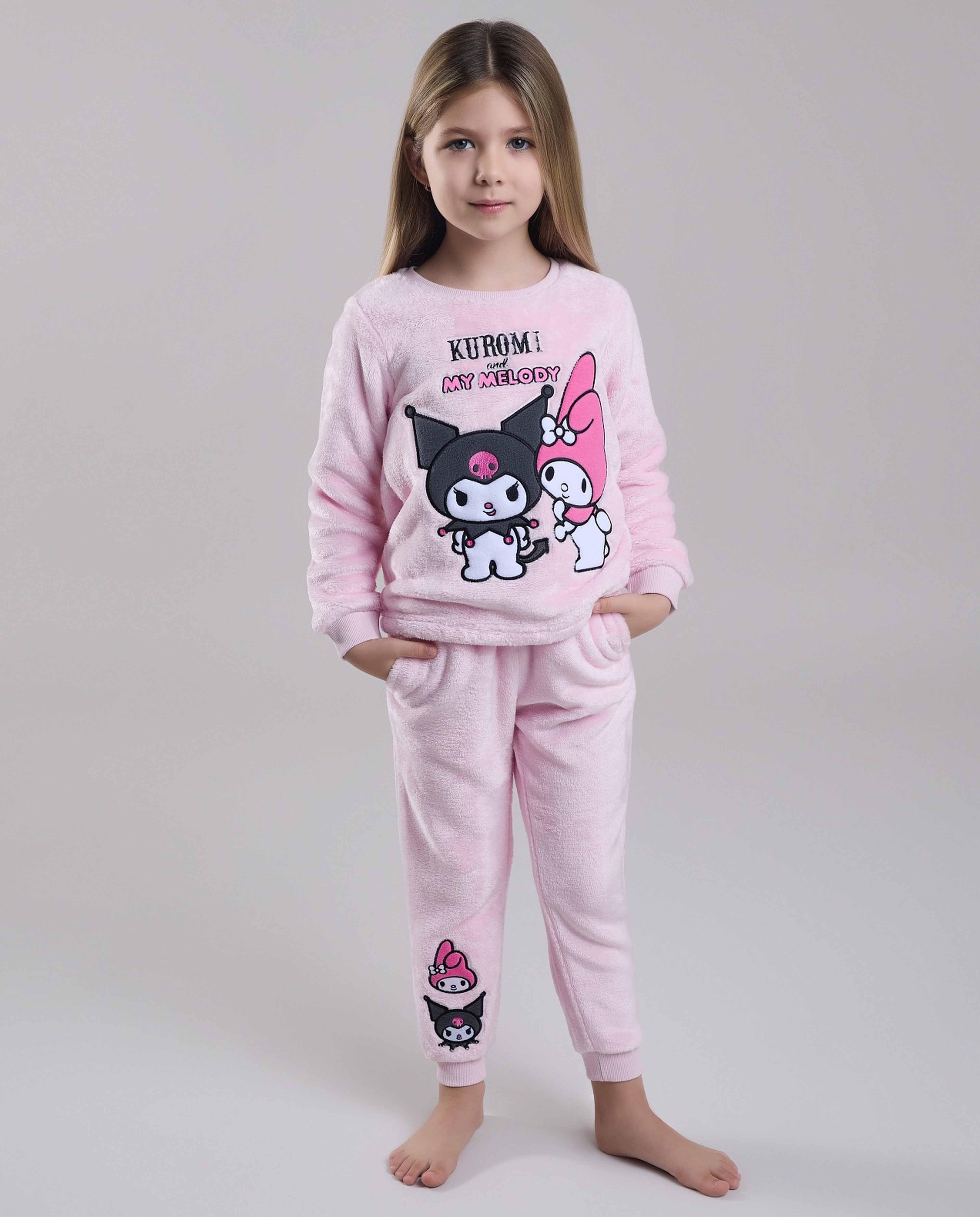 Kuromi Embroidered Pyjama Set