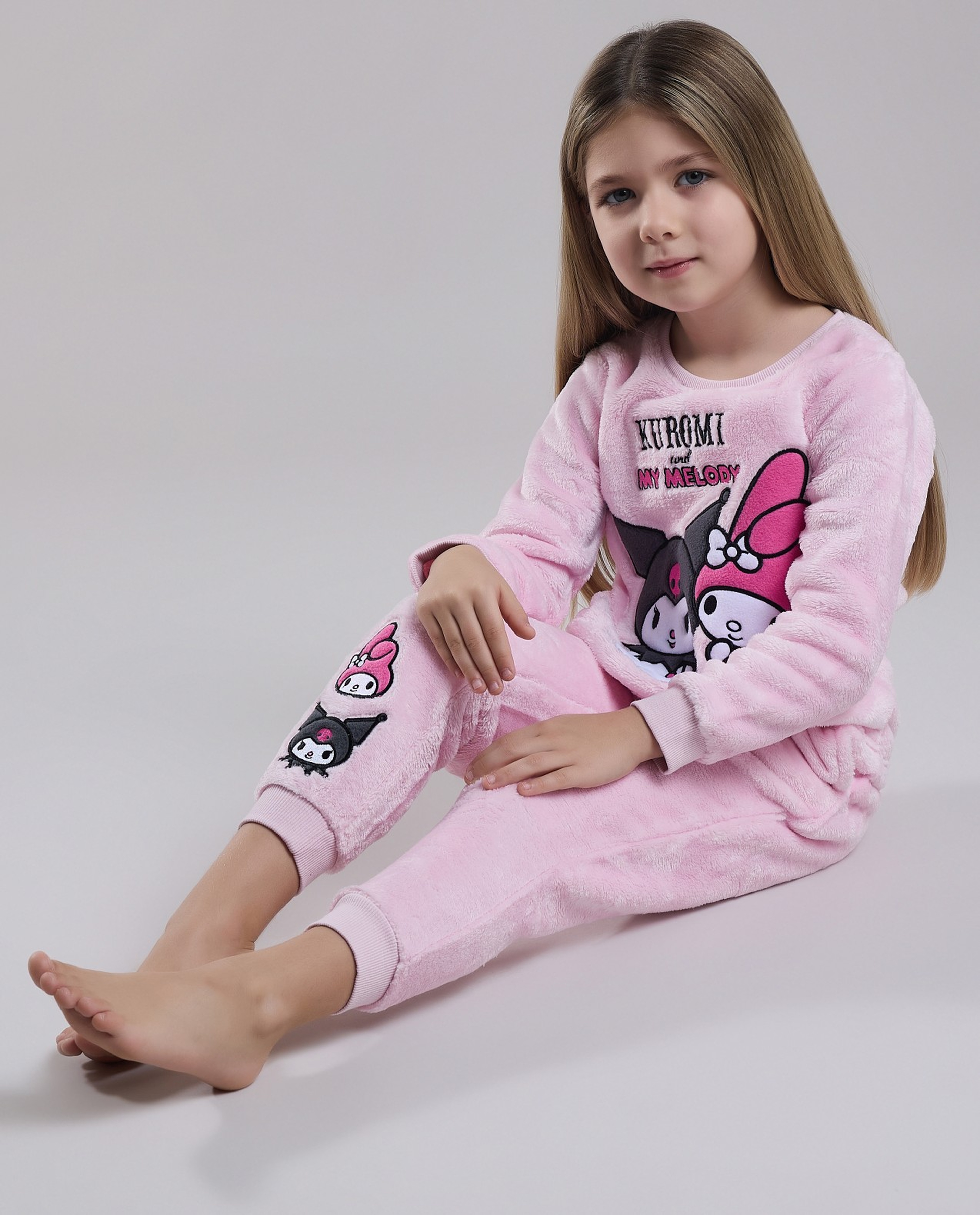 Kuromi Embroidered Pyjama Set