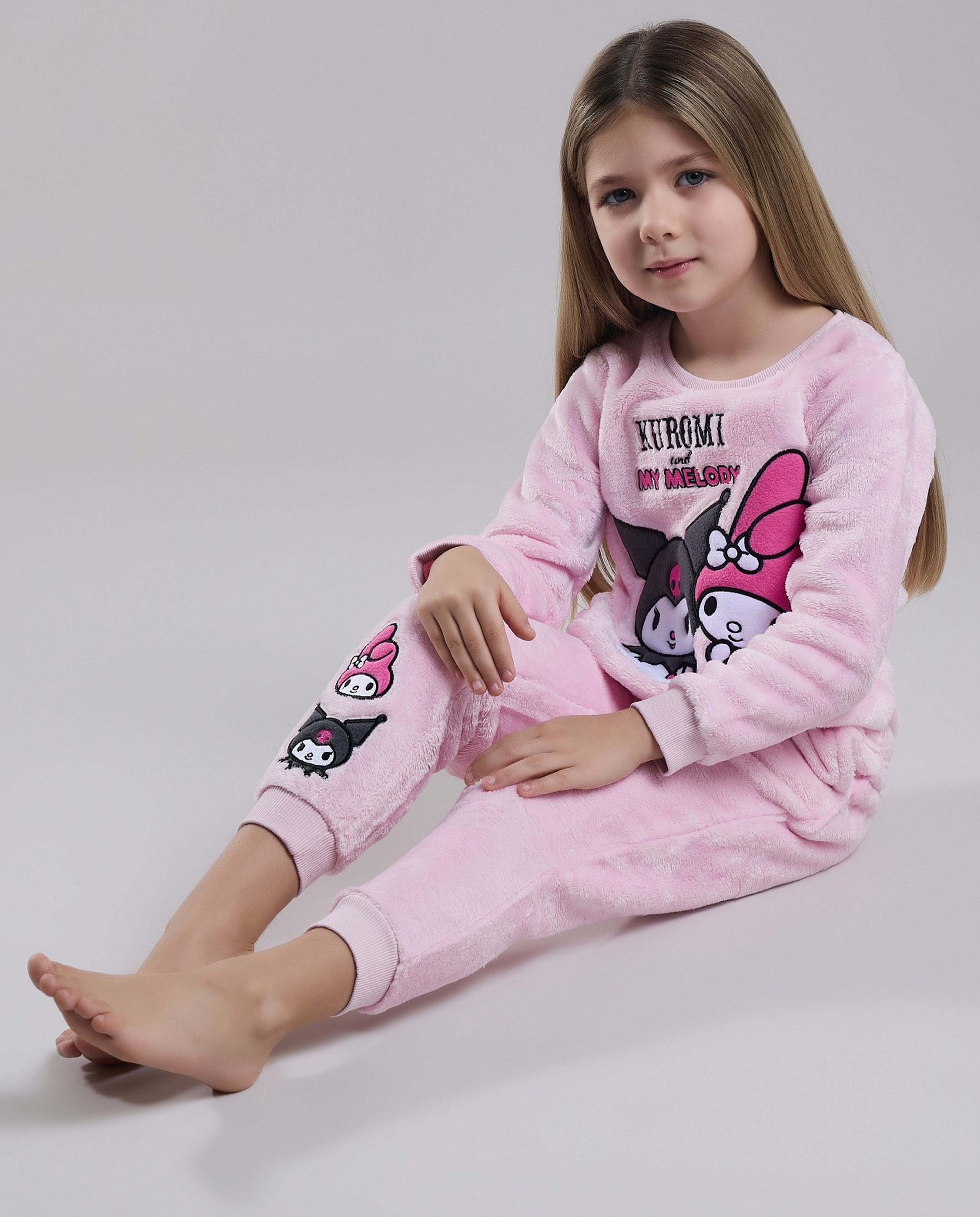 Kuromi Embroidered Pyjama Set