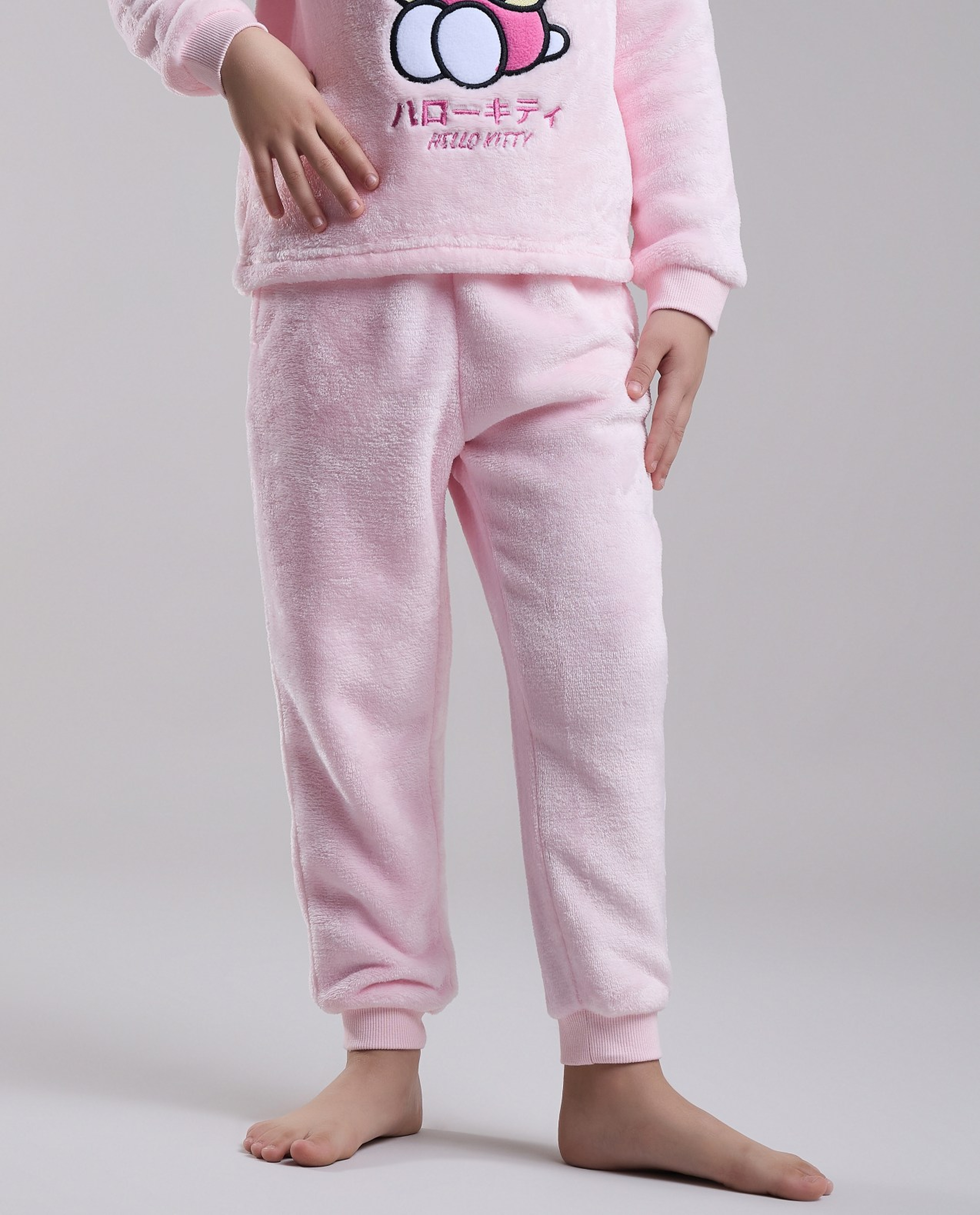 Hello Kitty Embroidered Pyjama Set