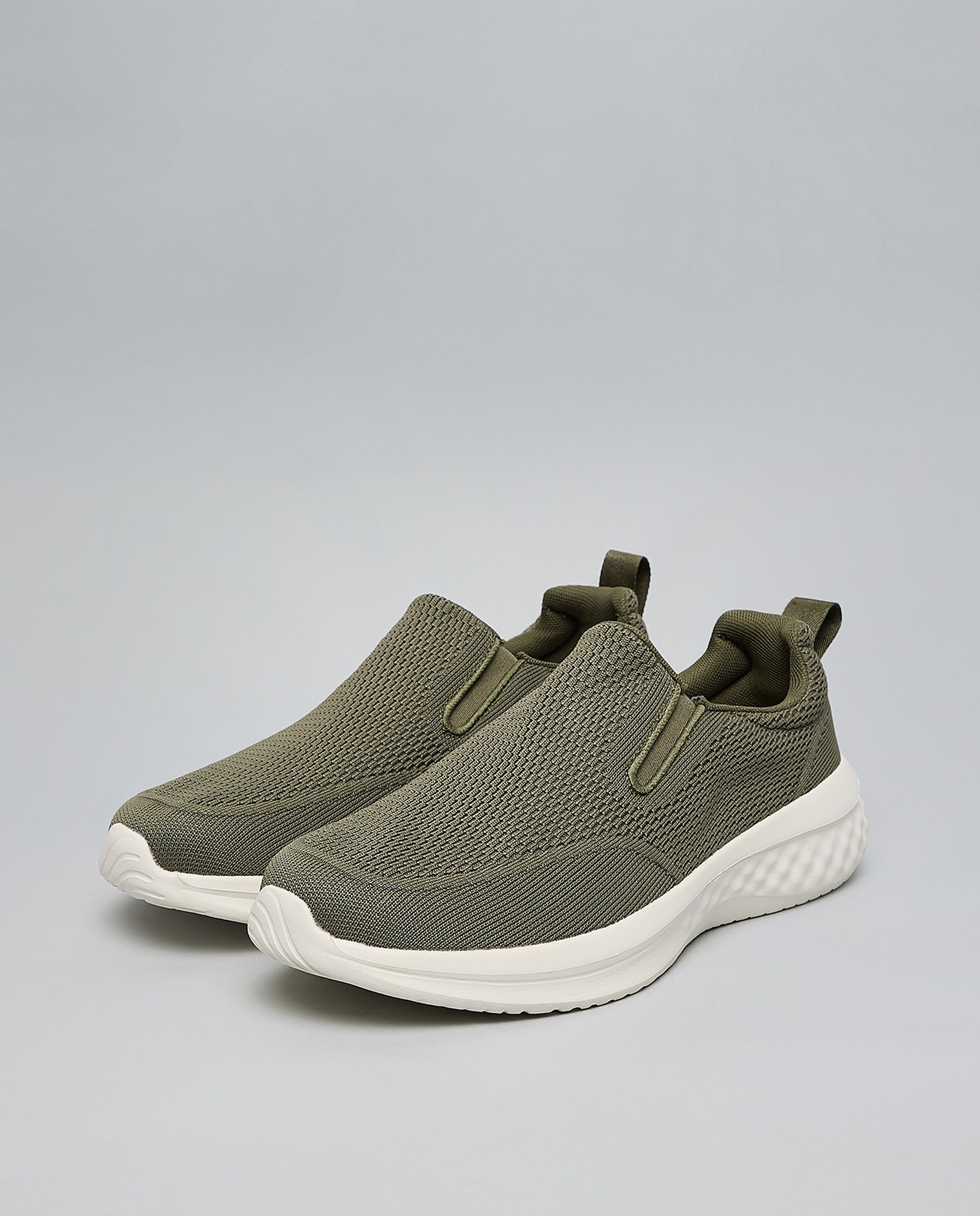 Textured Slip On Shoes