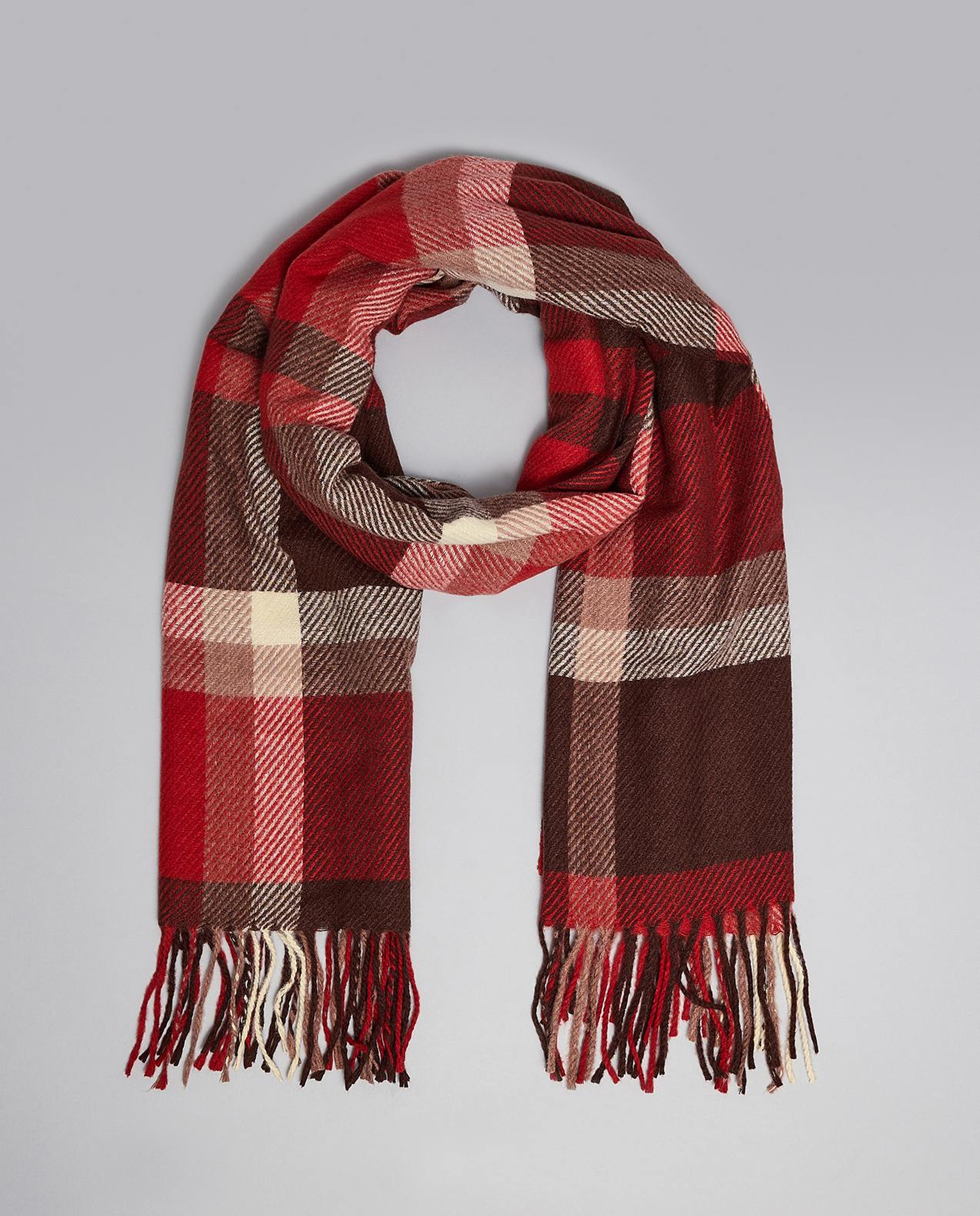 Plaid Blanket Scarf
