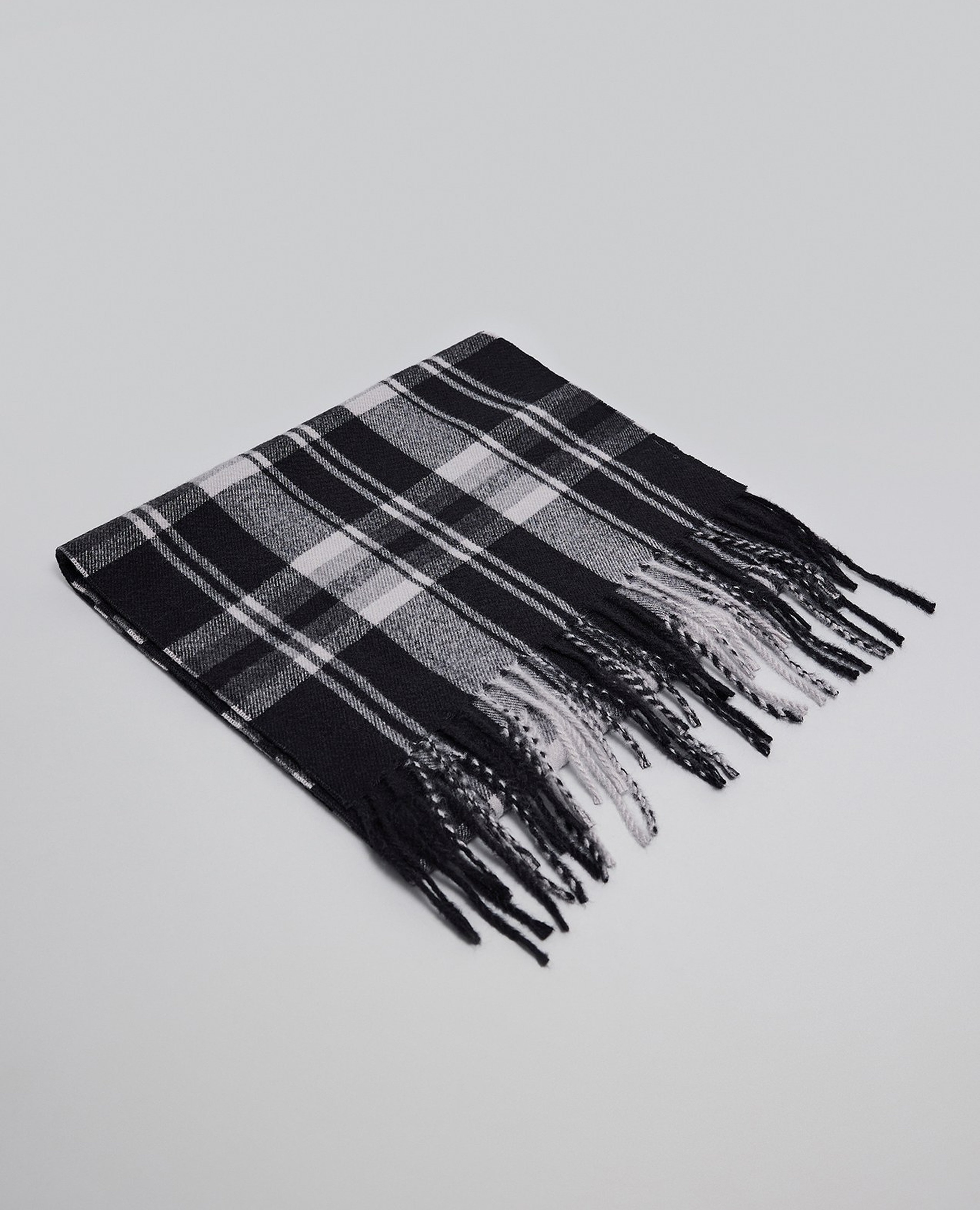 Plaid Blanket Scarf