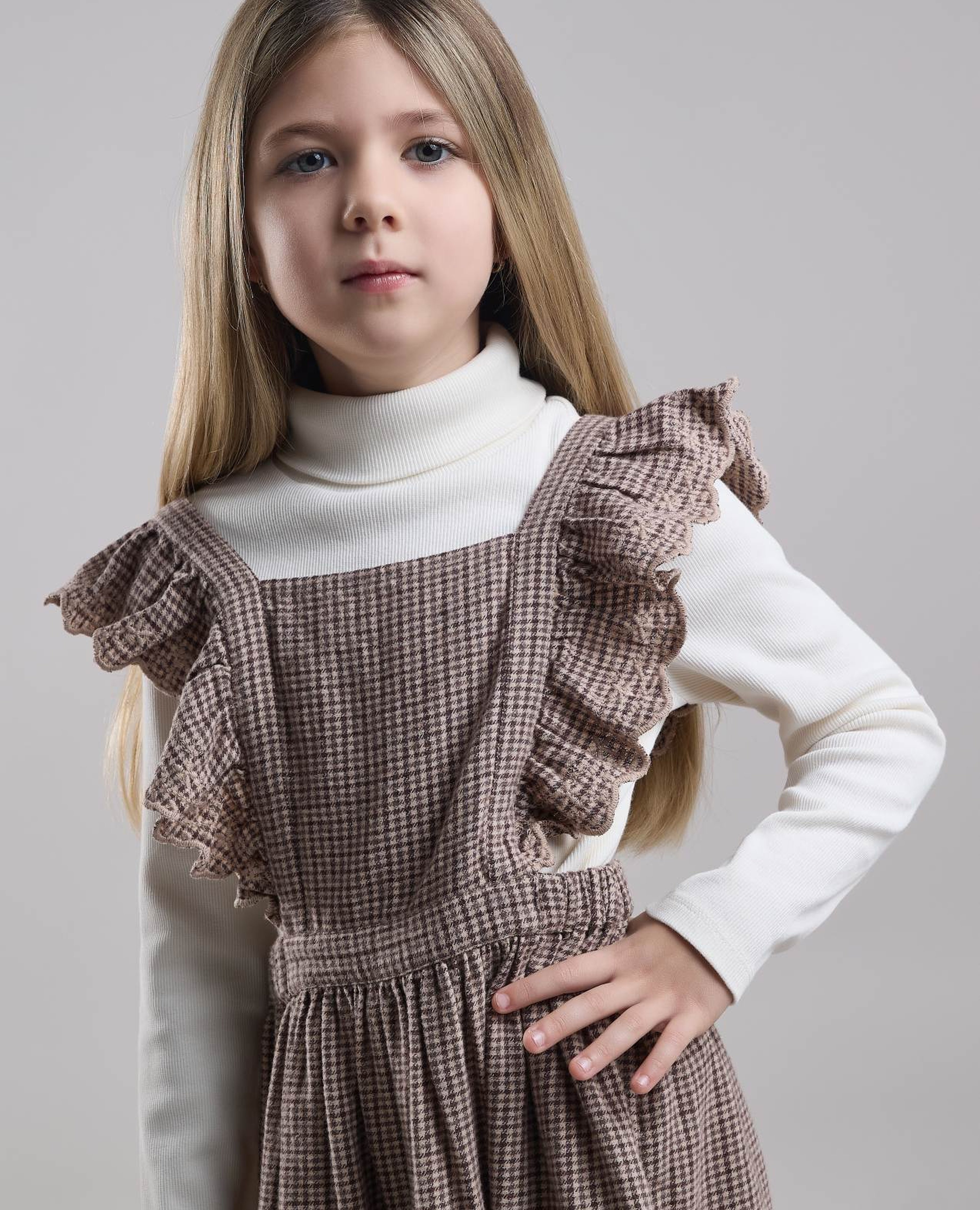 Ribbed Top and Dress Set