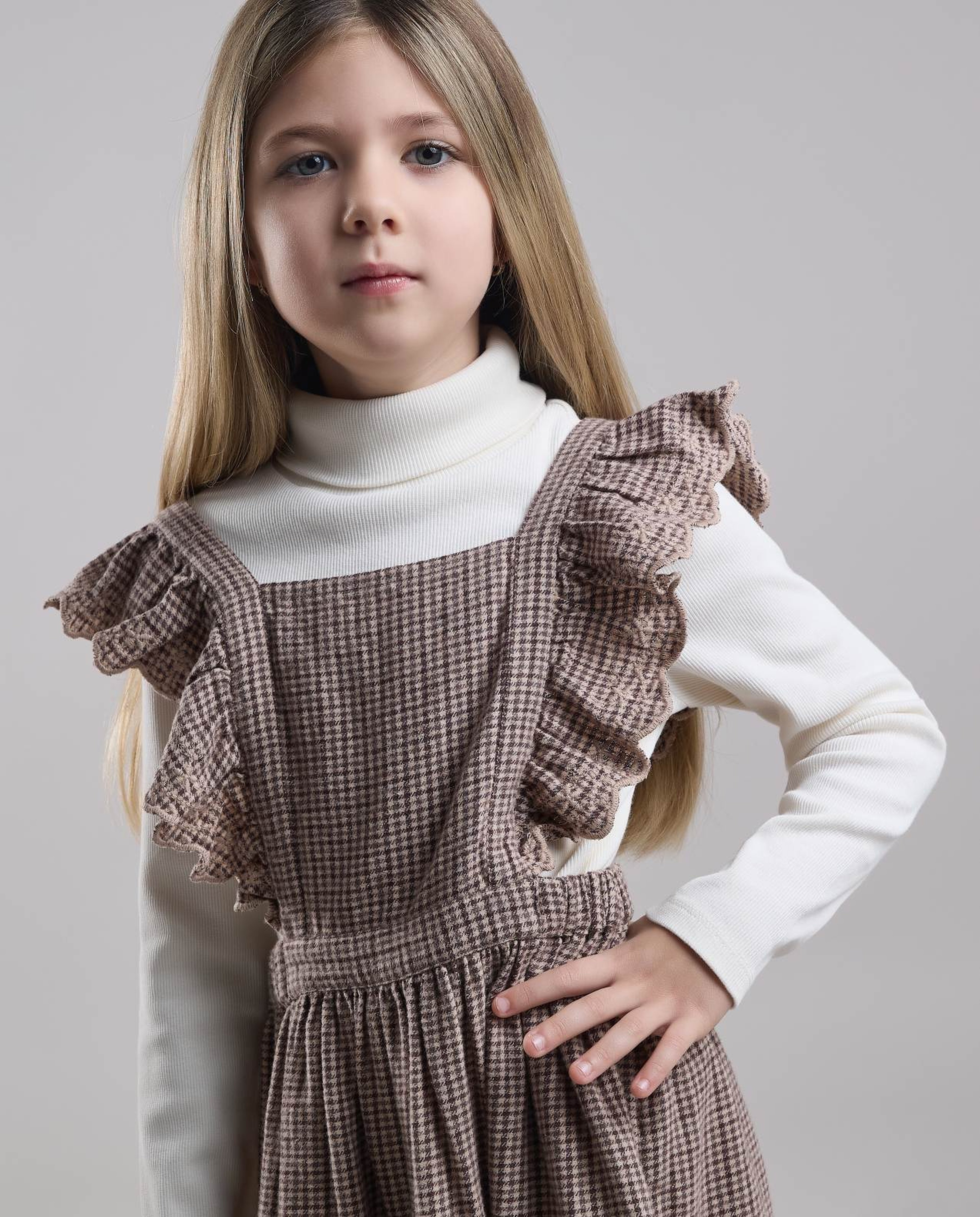 Ribbed Top and Dress Set