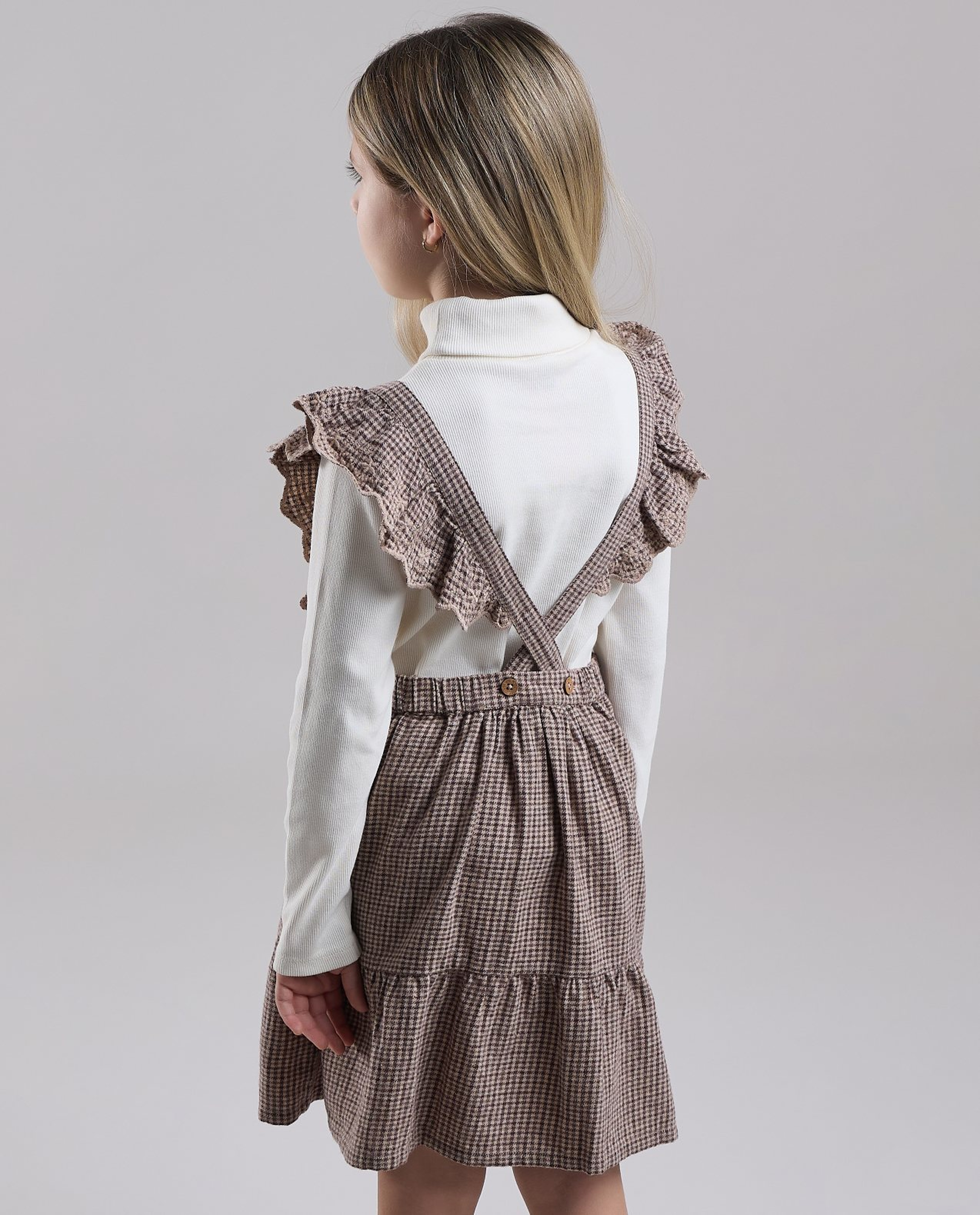 Ribbed Top and Dress Set