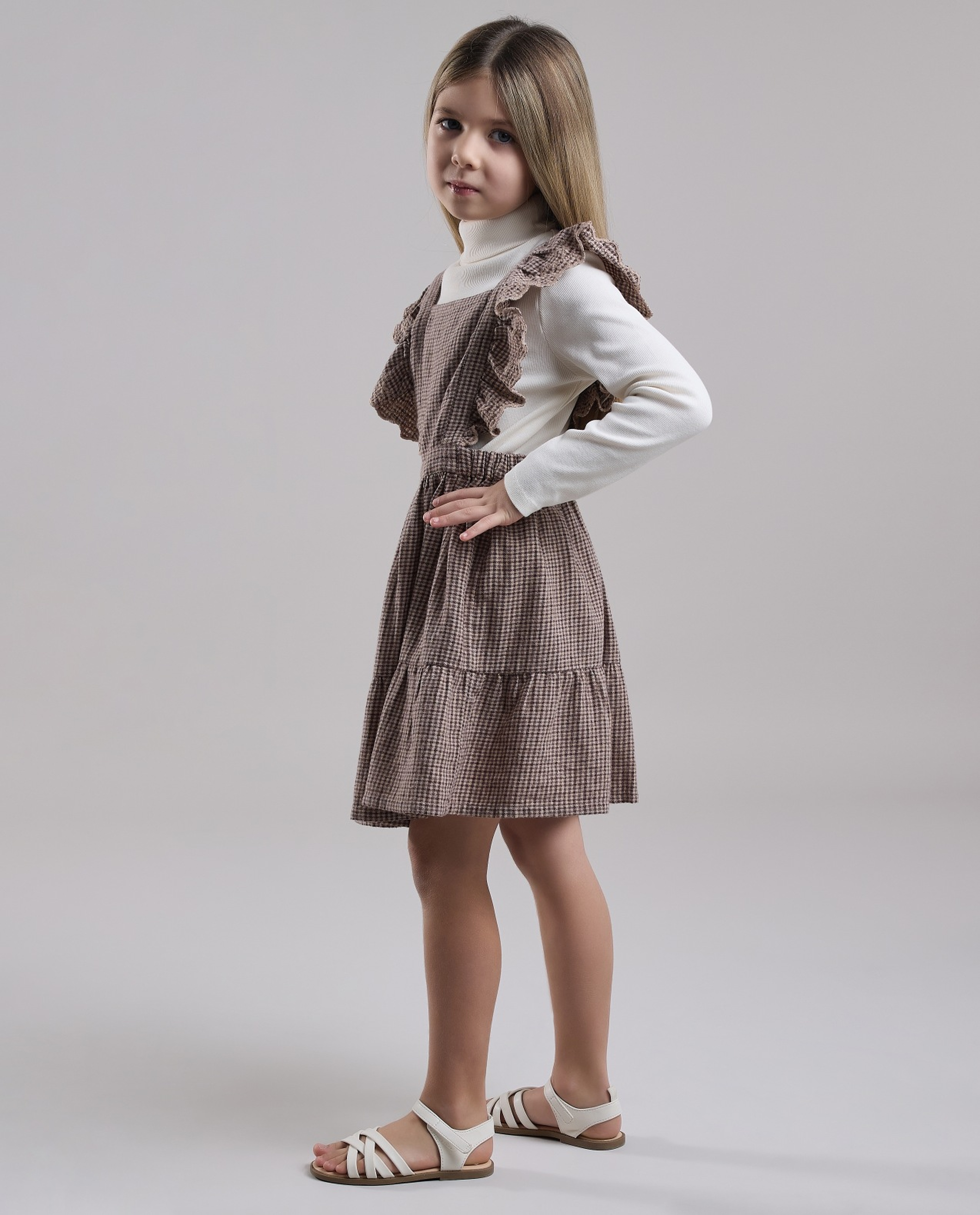 Ribbed Top and Dress Set