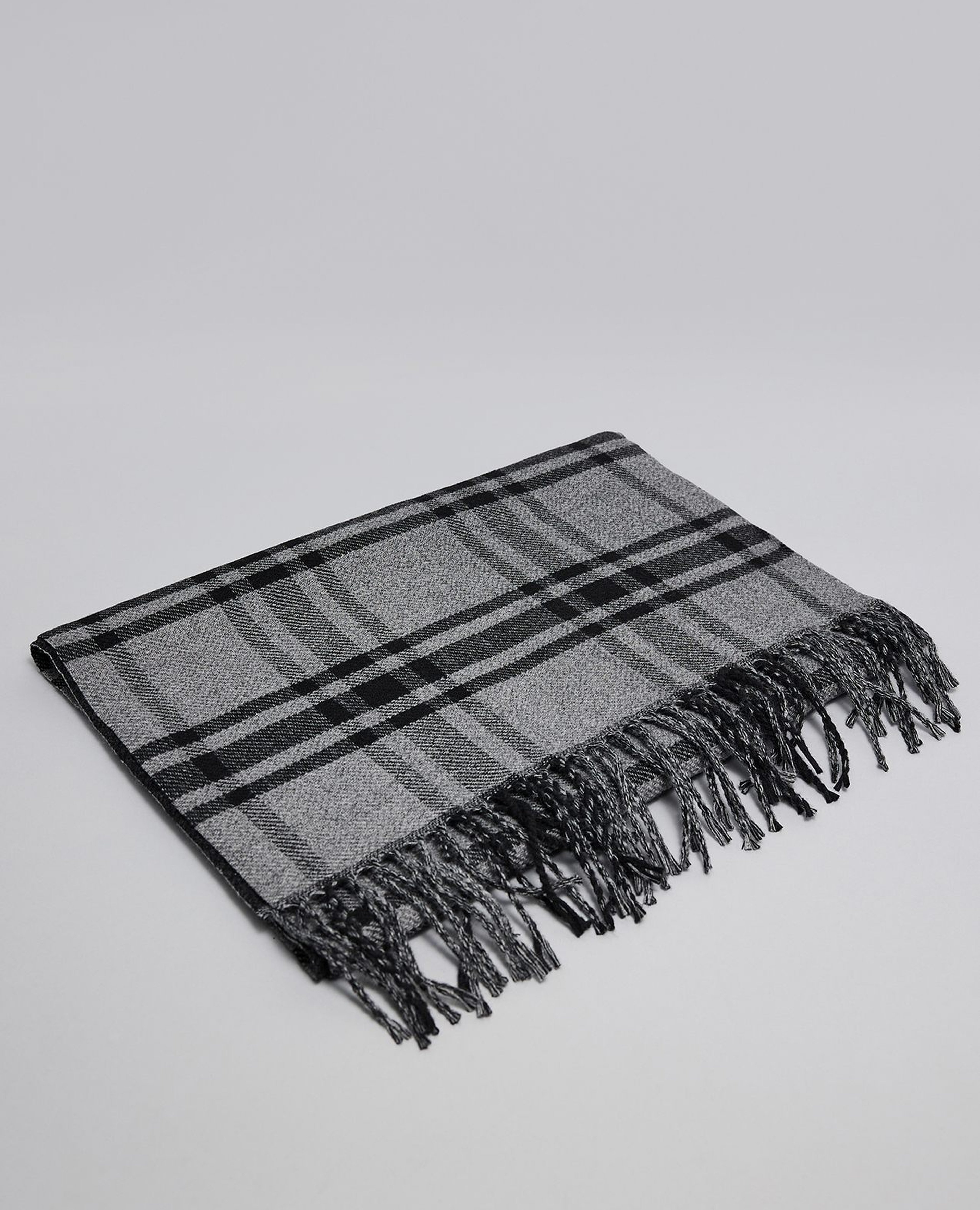 Plaid Blanket Scarf