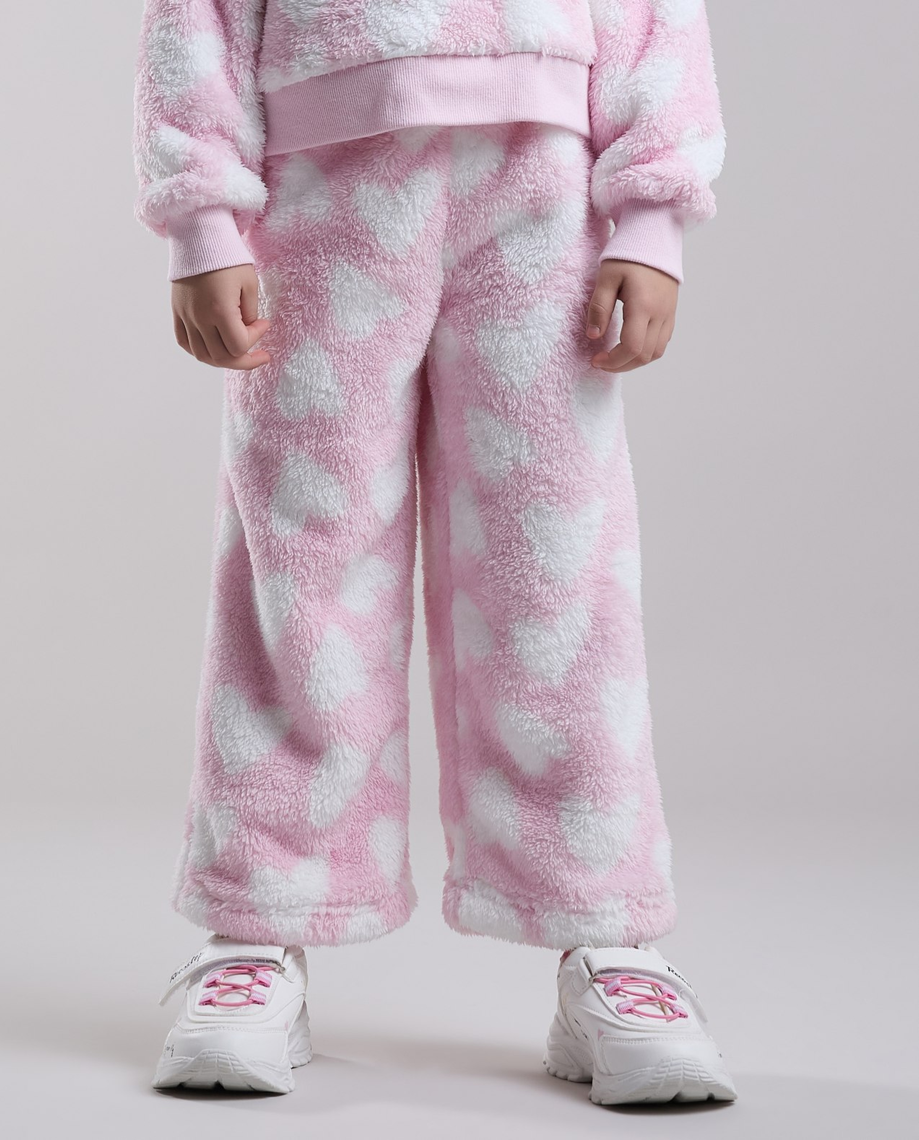 Patterned Hooded Clothing Set