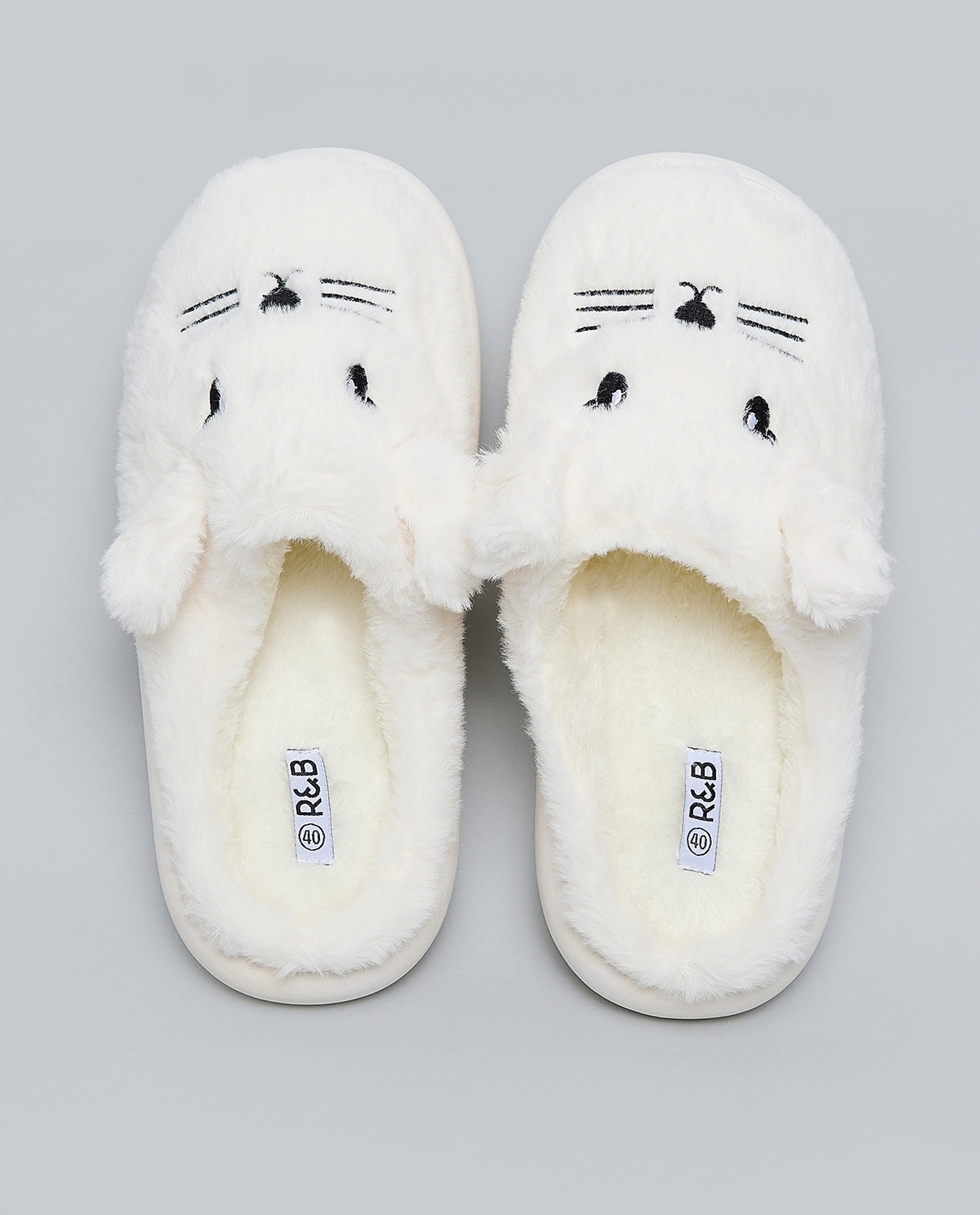 Embroidered Bedroom Slippers