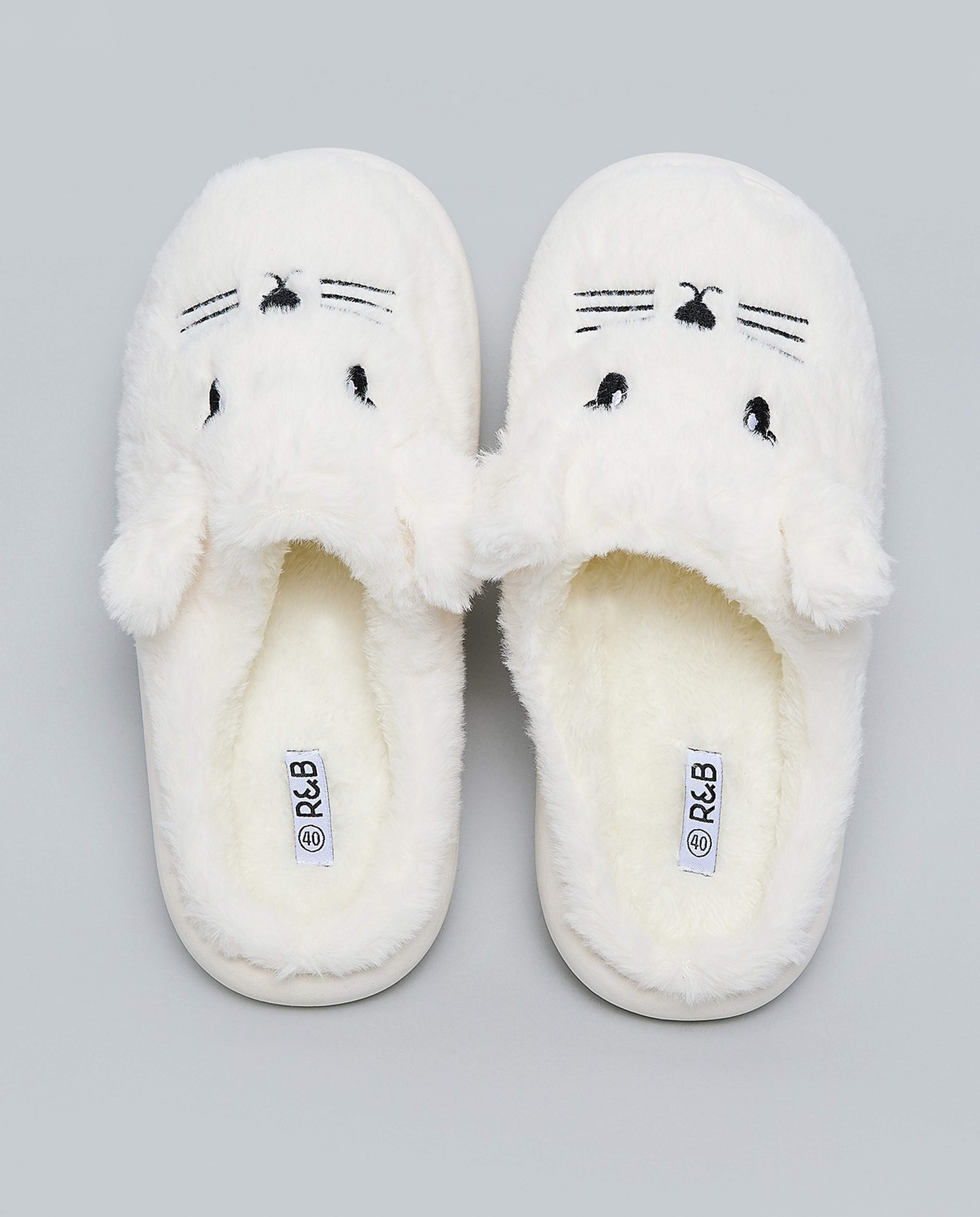 Embroidered Bedroom Slippers