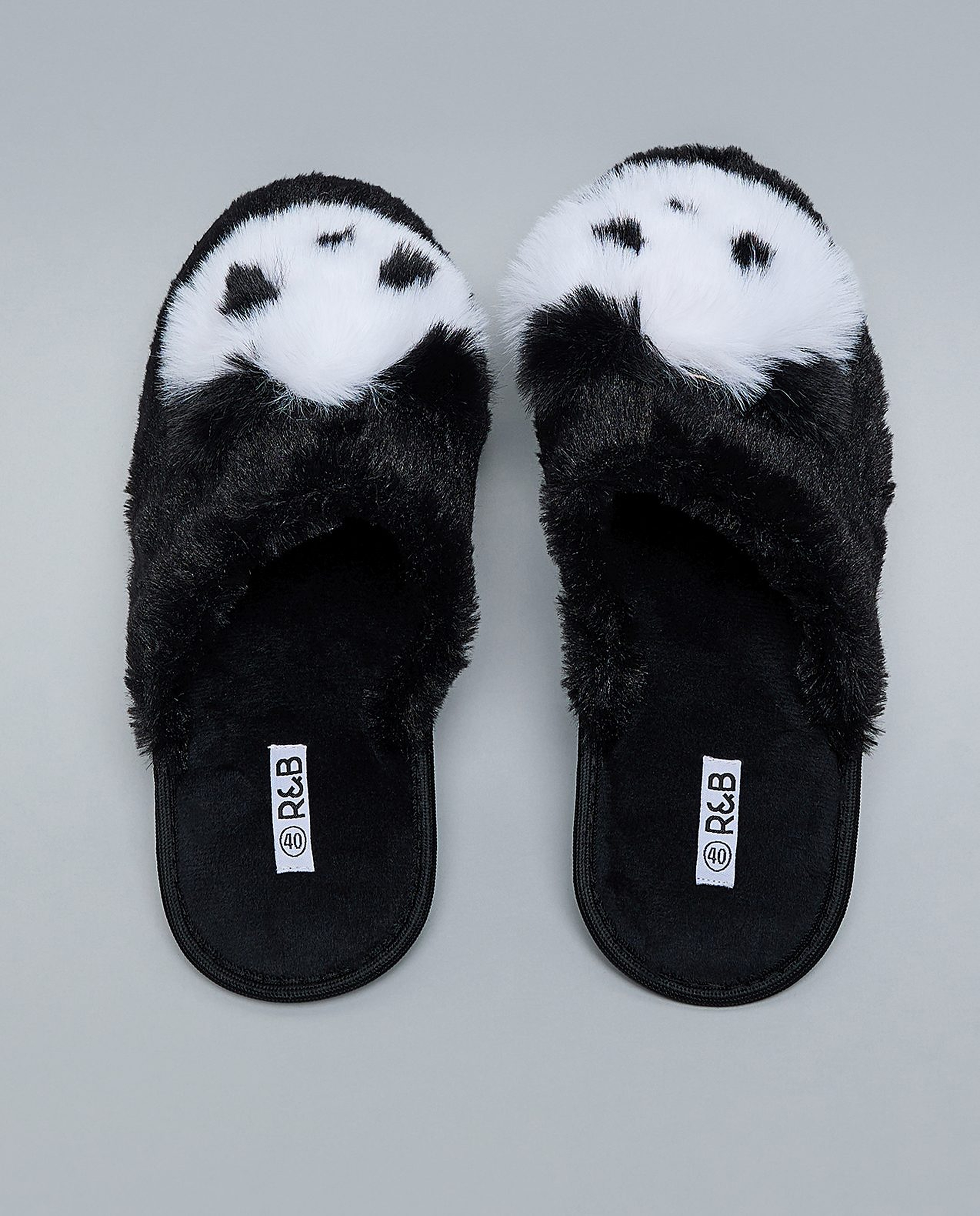 Furry Bedroom Slippers
