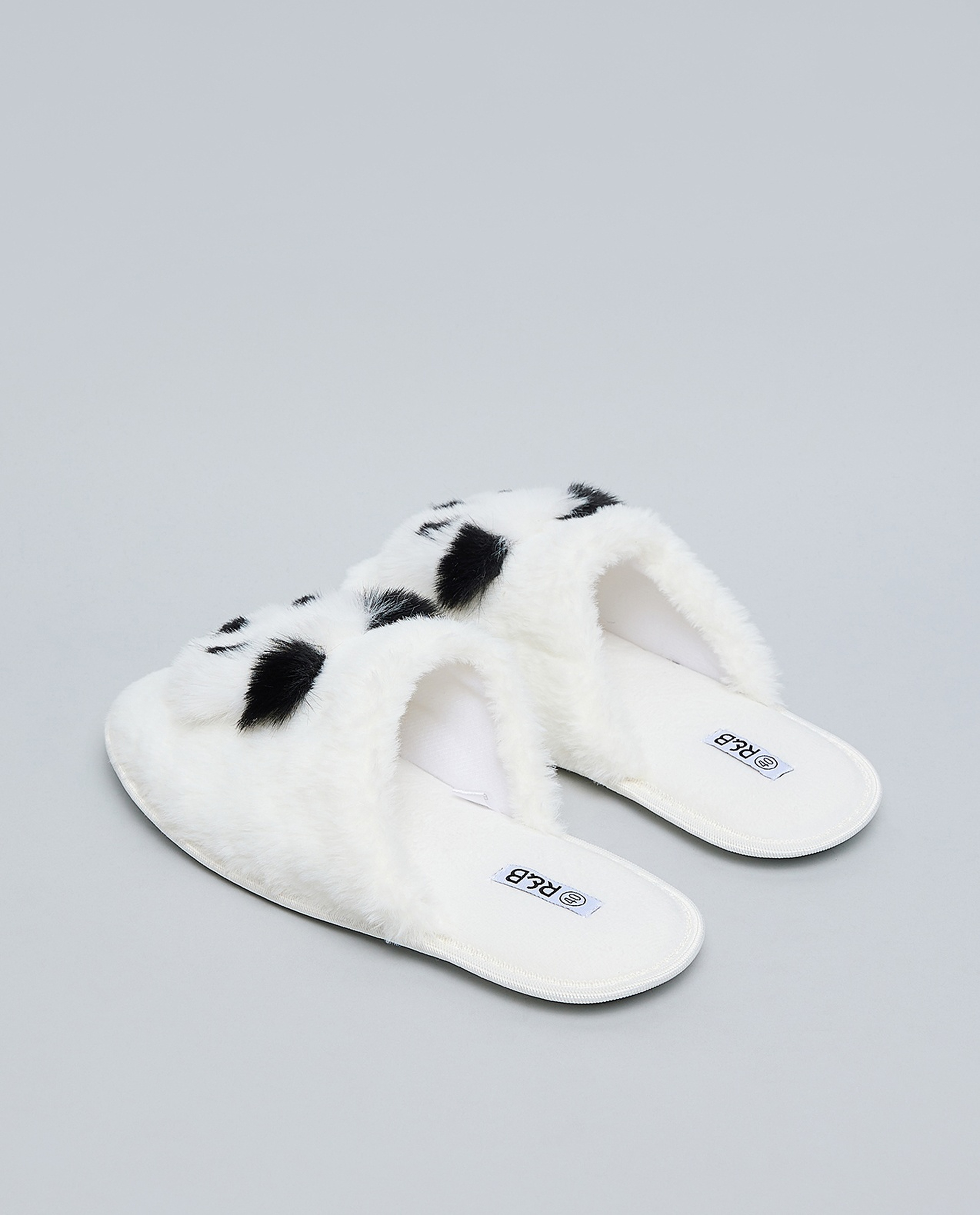 Furry Bedroom Slippers