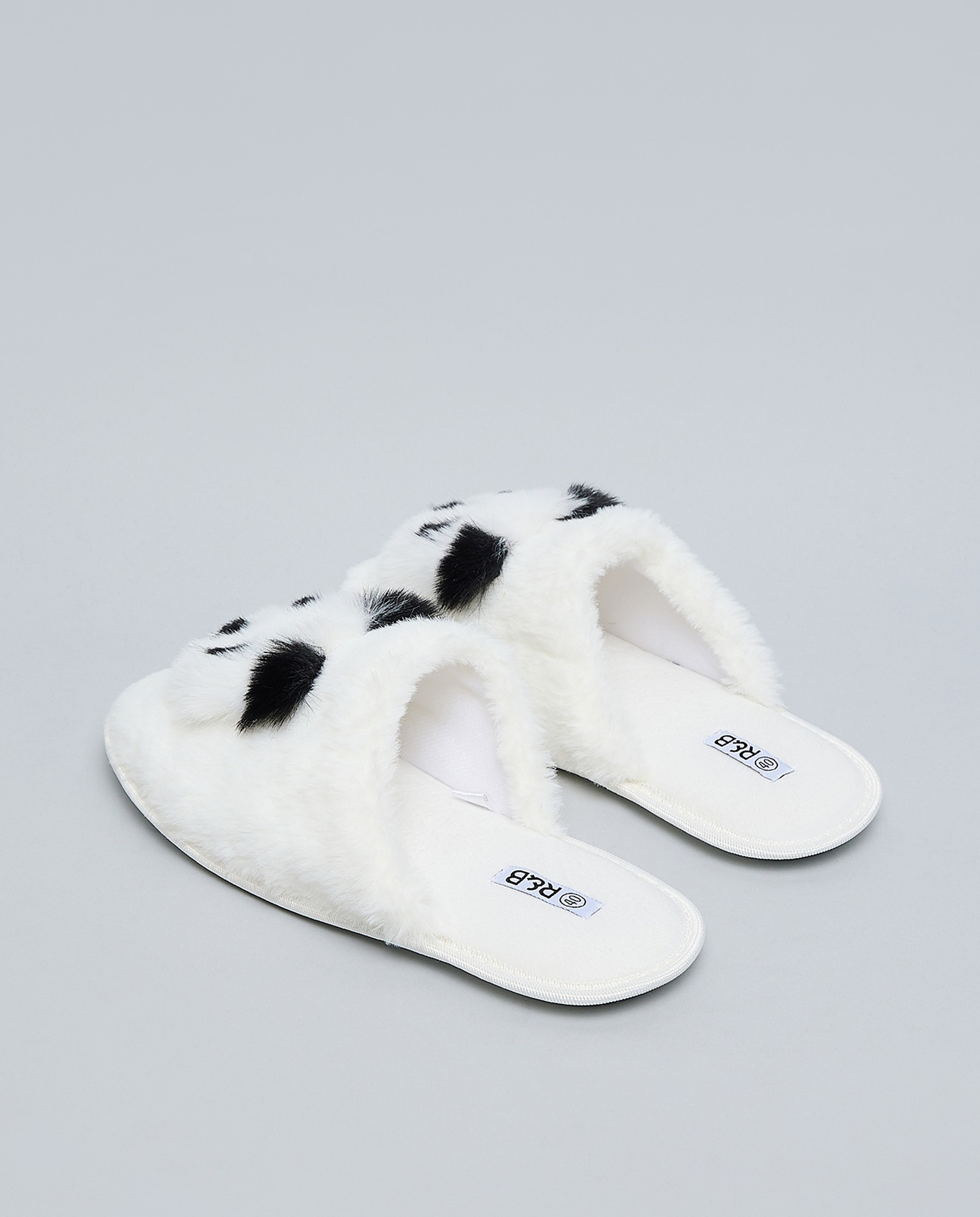 Furry Bedroom Slippers