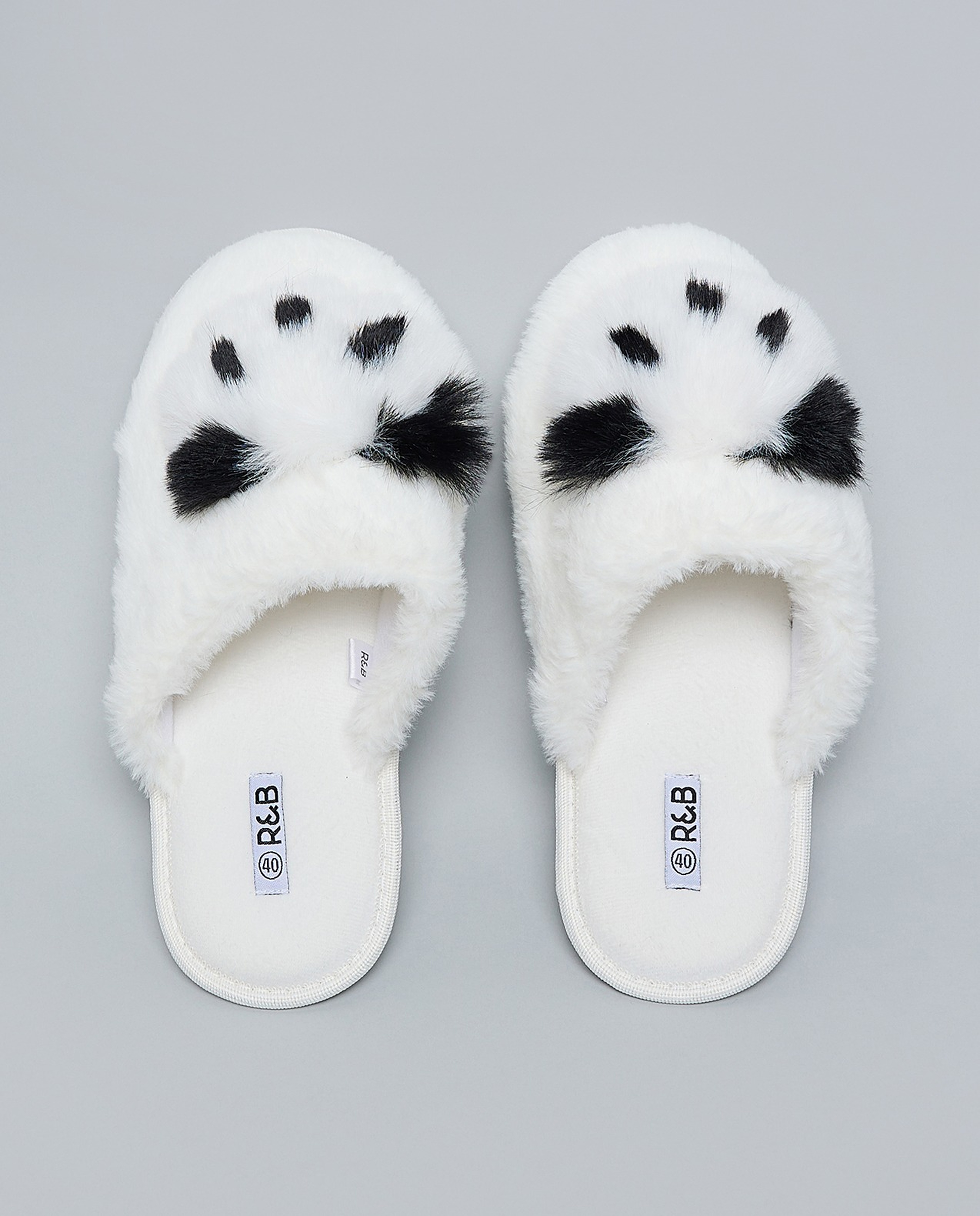 Furry Bedroom Slippers