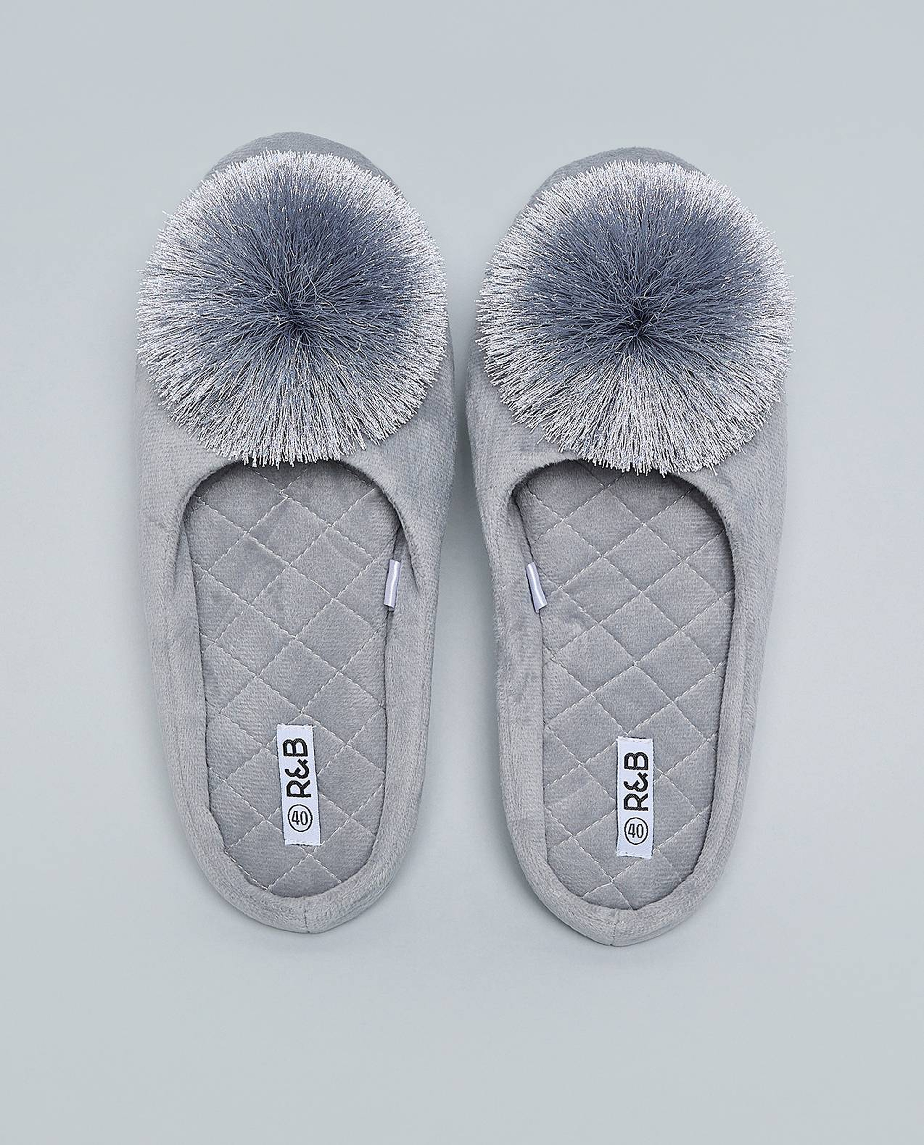 Furry Bedroom Slippers