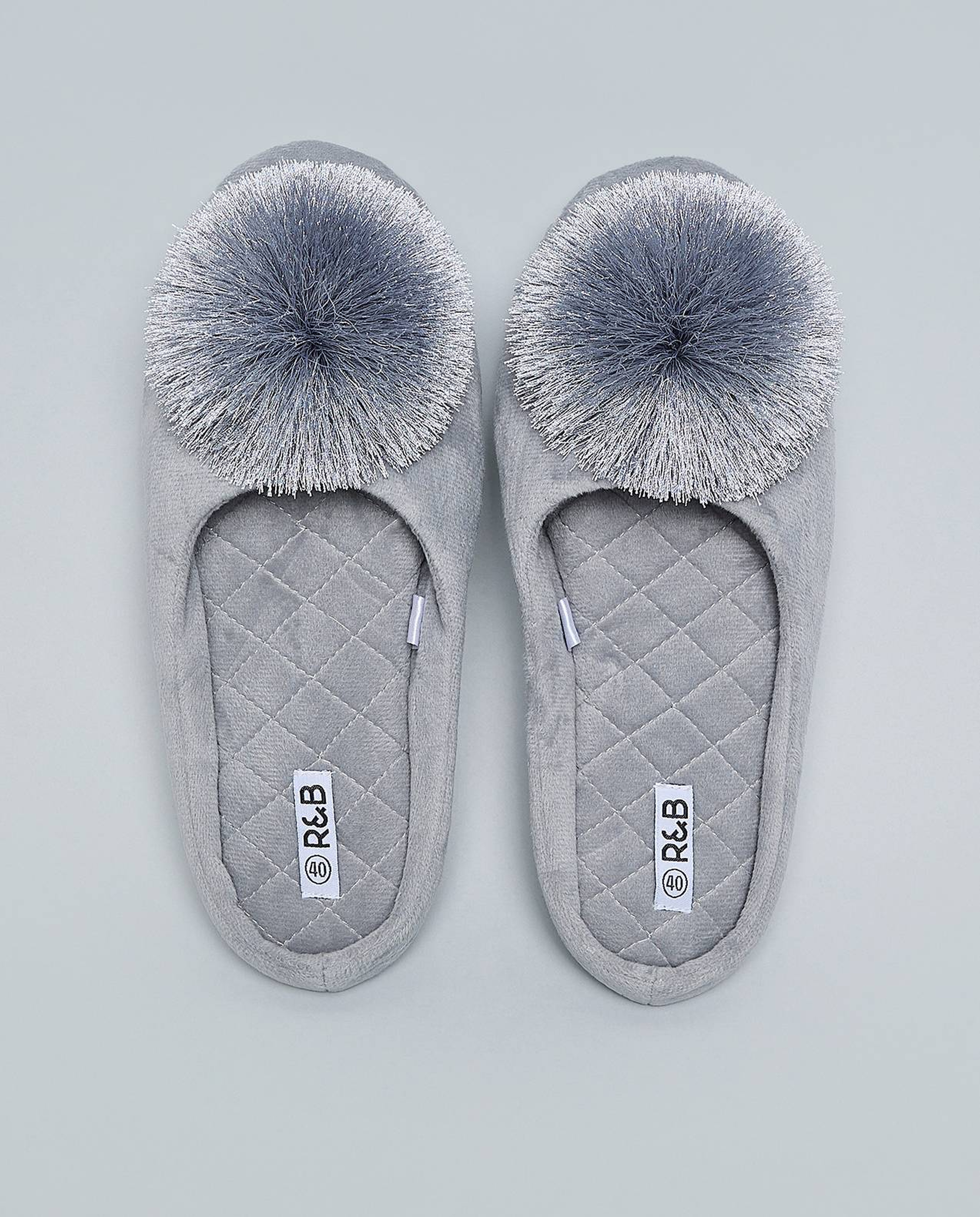 Furry Bedroom Slippers