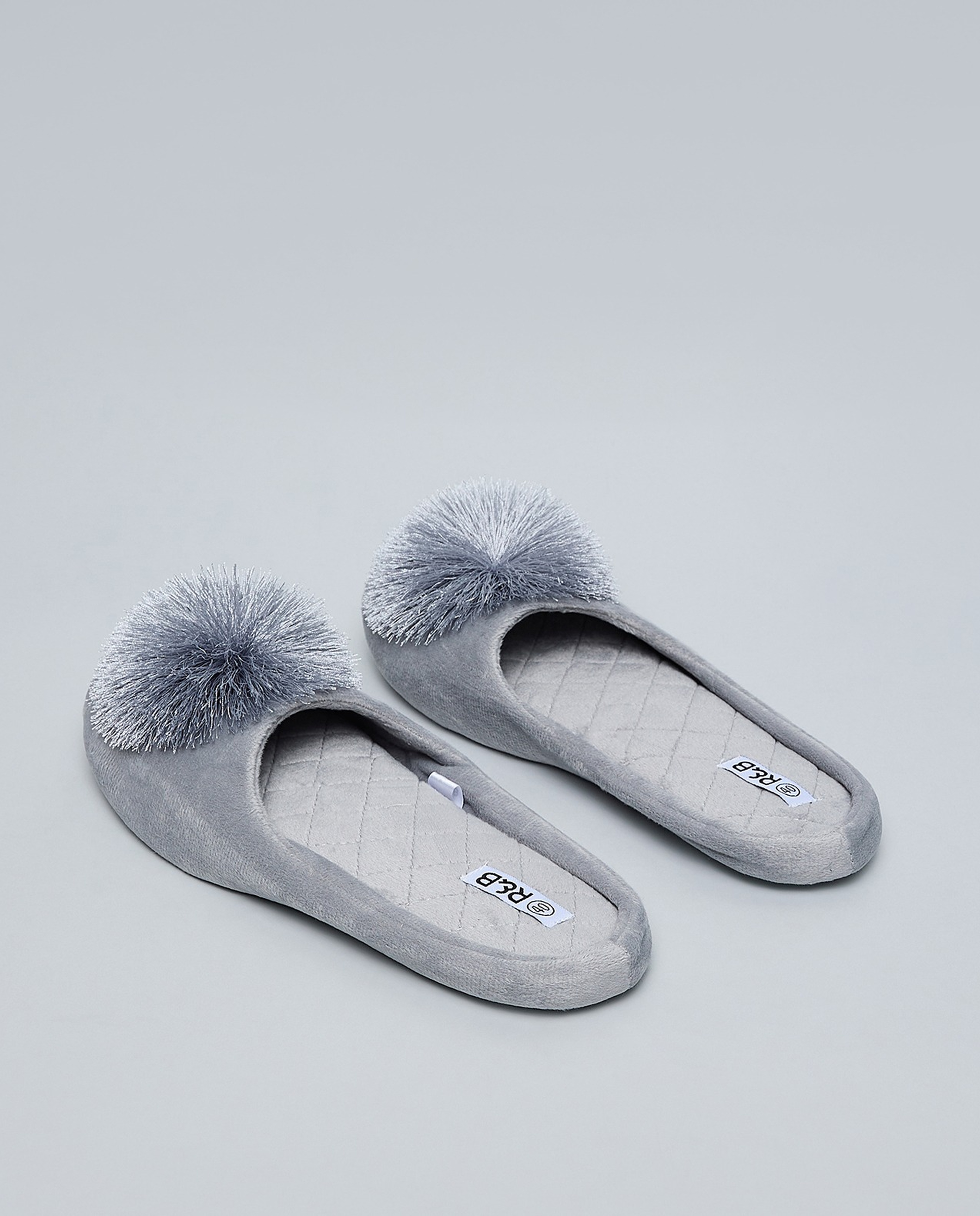 Furry Bedroom Slippers